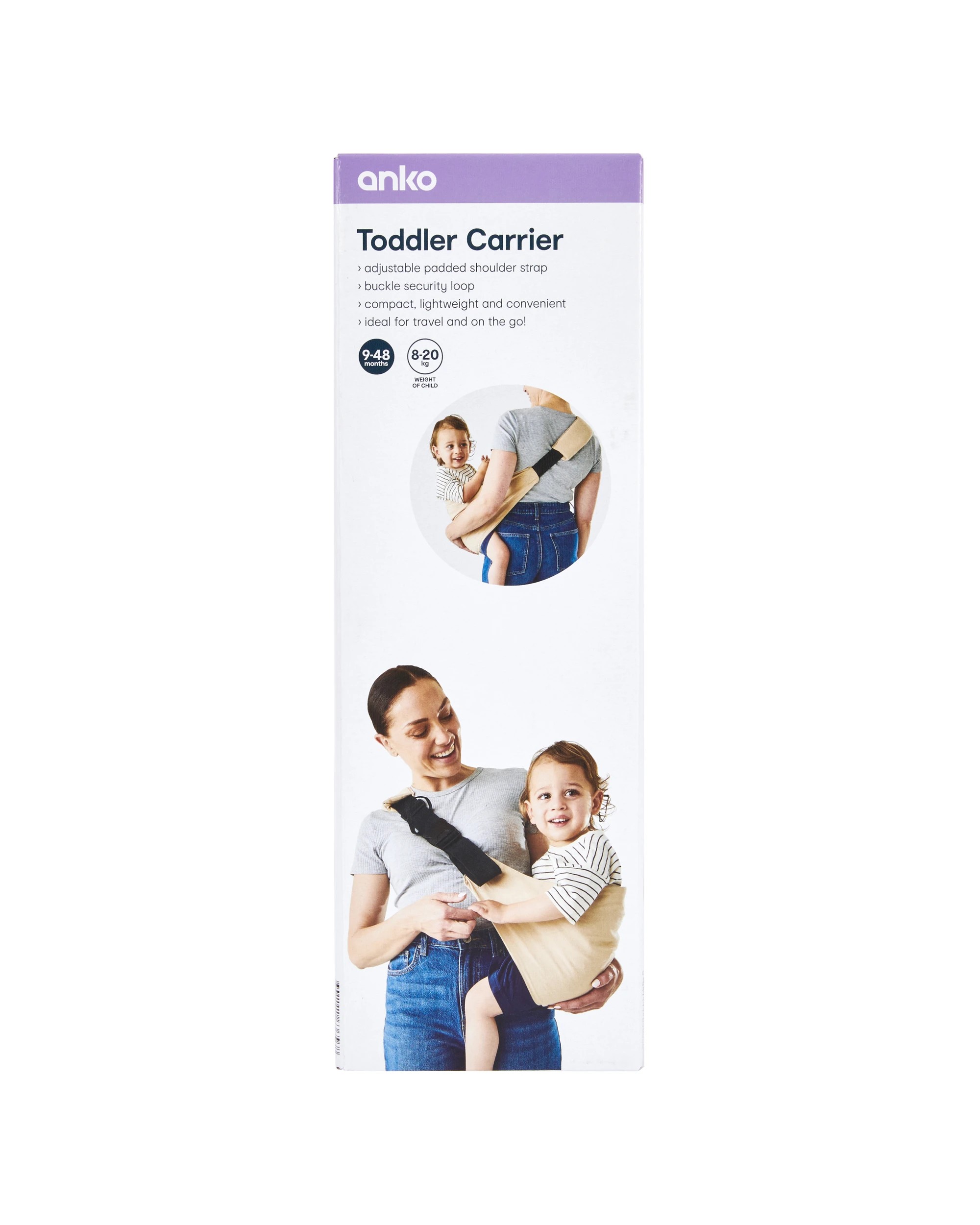 8 Toddler Carrier - Cream, 8 of 8