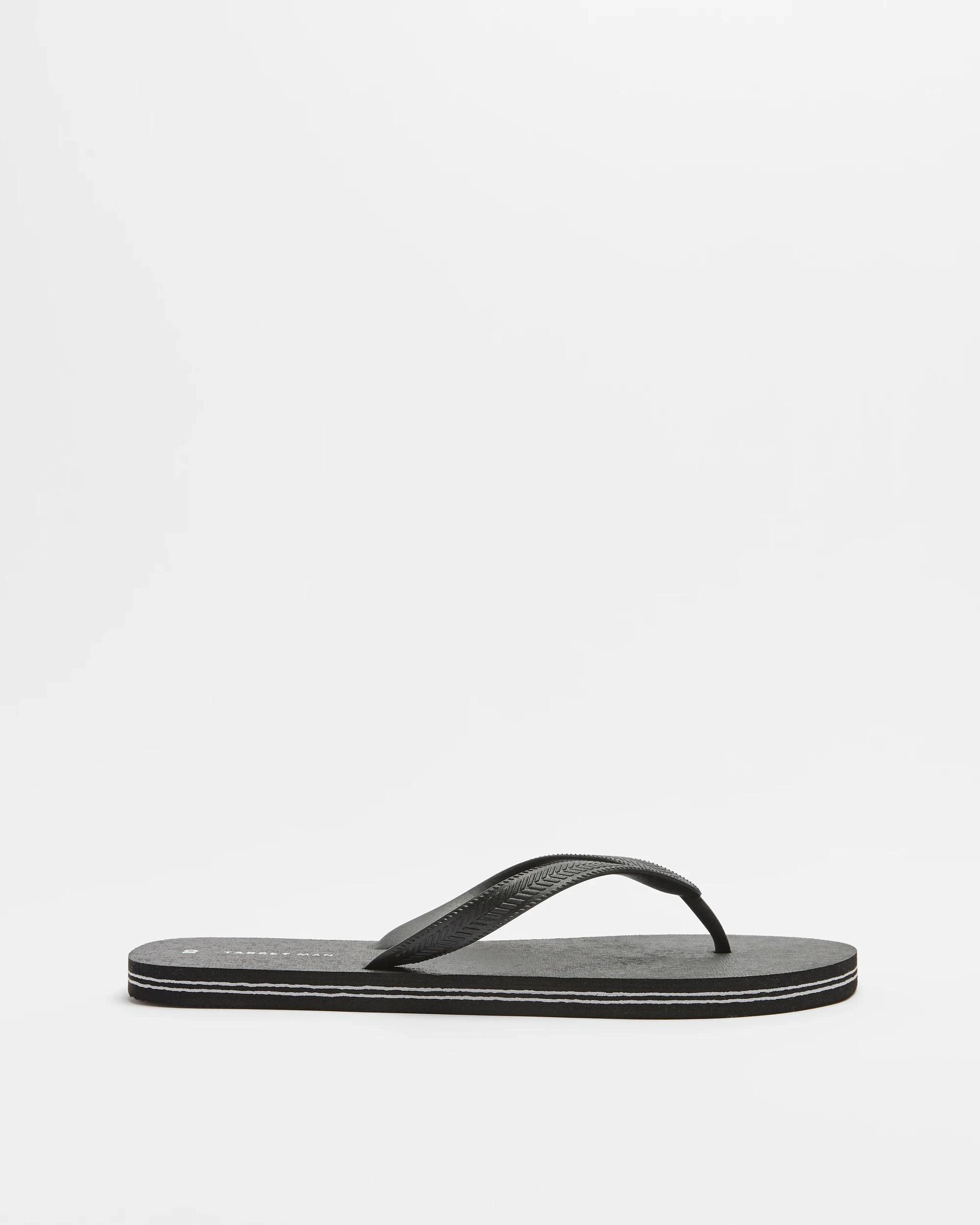 1 Target Man Mens Thongs - Maui BLACK, 1 of 3