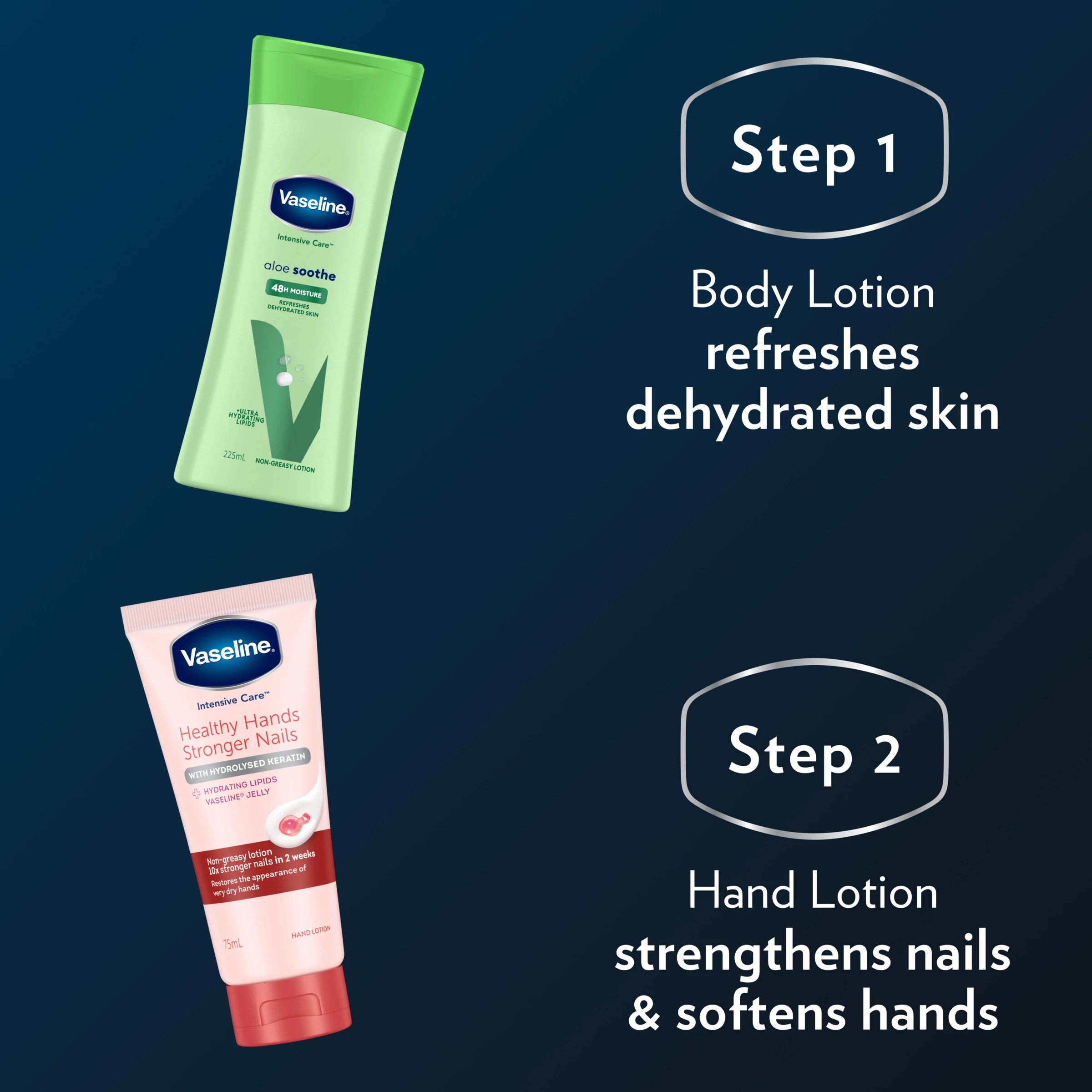 4 Vaseline Intensive Care Aloe Soothe Body Lotion 225ml - Ultra Hydrating Lipids, 4 of 6