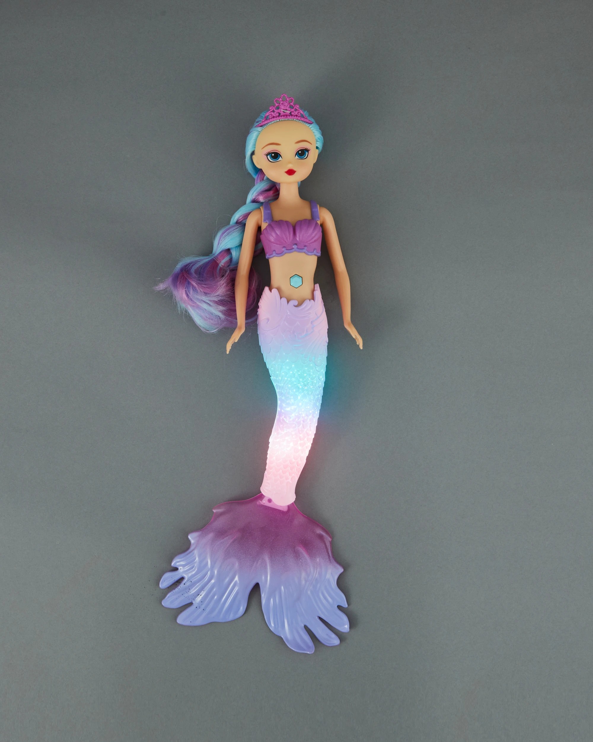 7 5 Piece Light Up Mermaid Fashion Doll, 7 of 8
