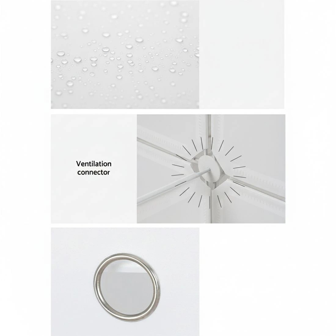 4 Artiss Shoe Rack DIY 16 Storage Cube Stackable - White, 4 of 4