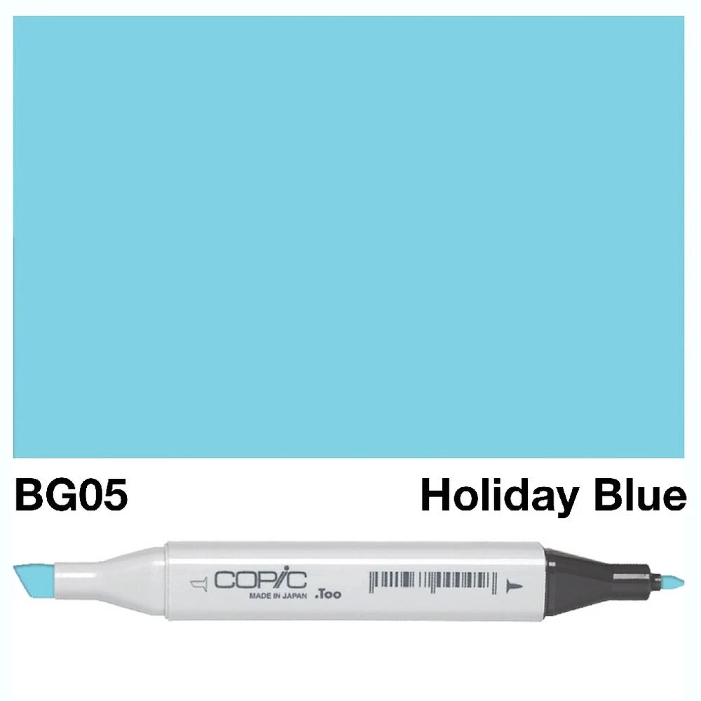 3 Copic Classic Original Dual Nib Marker BG05 Holiday Blue, 3 of 3
