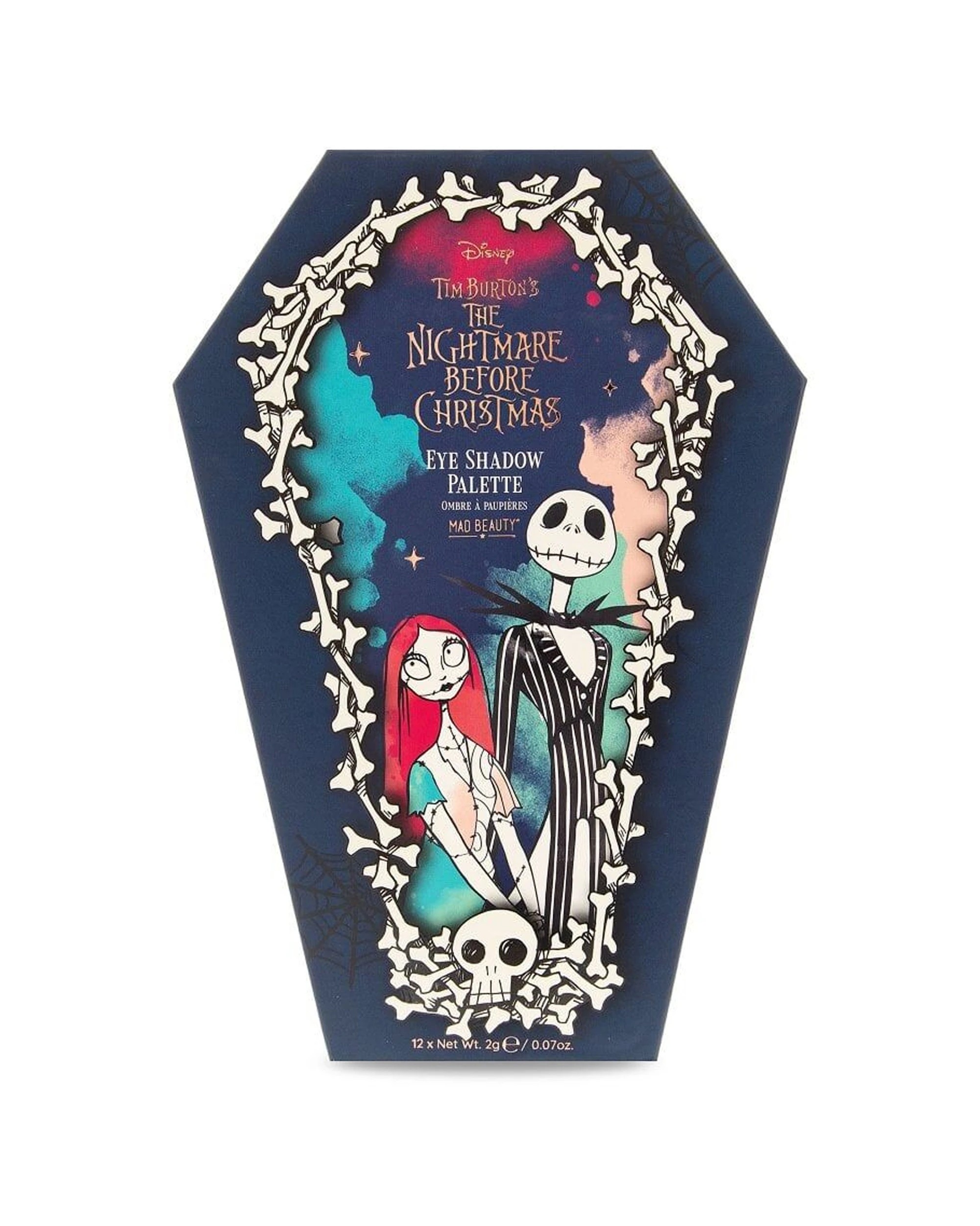 1 DISNEY 12pc Nightmare Before Christmas Eyeshadow Palette - Multi, 1 of 4