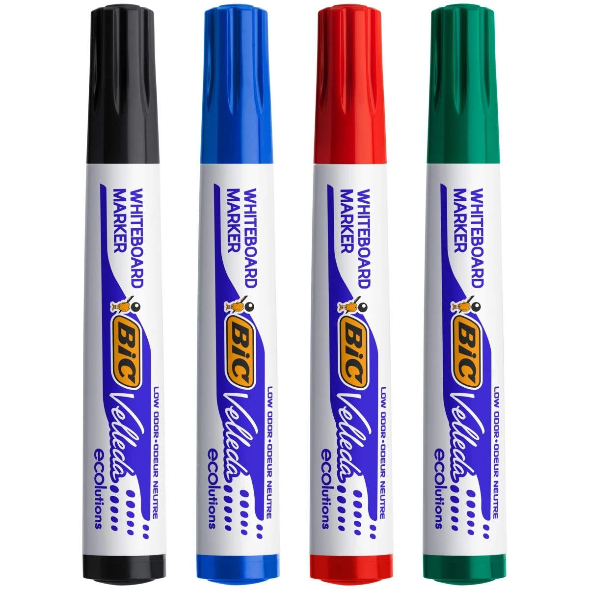 4 4 Pack BIC Velleda Whiteboard Markers, 4 of 4