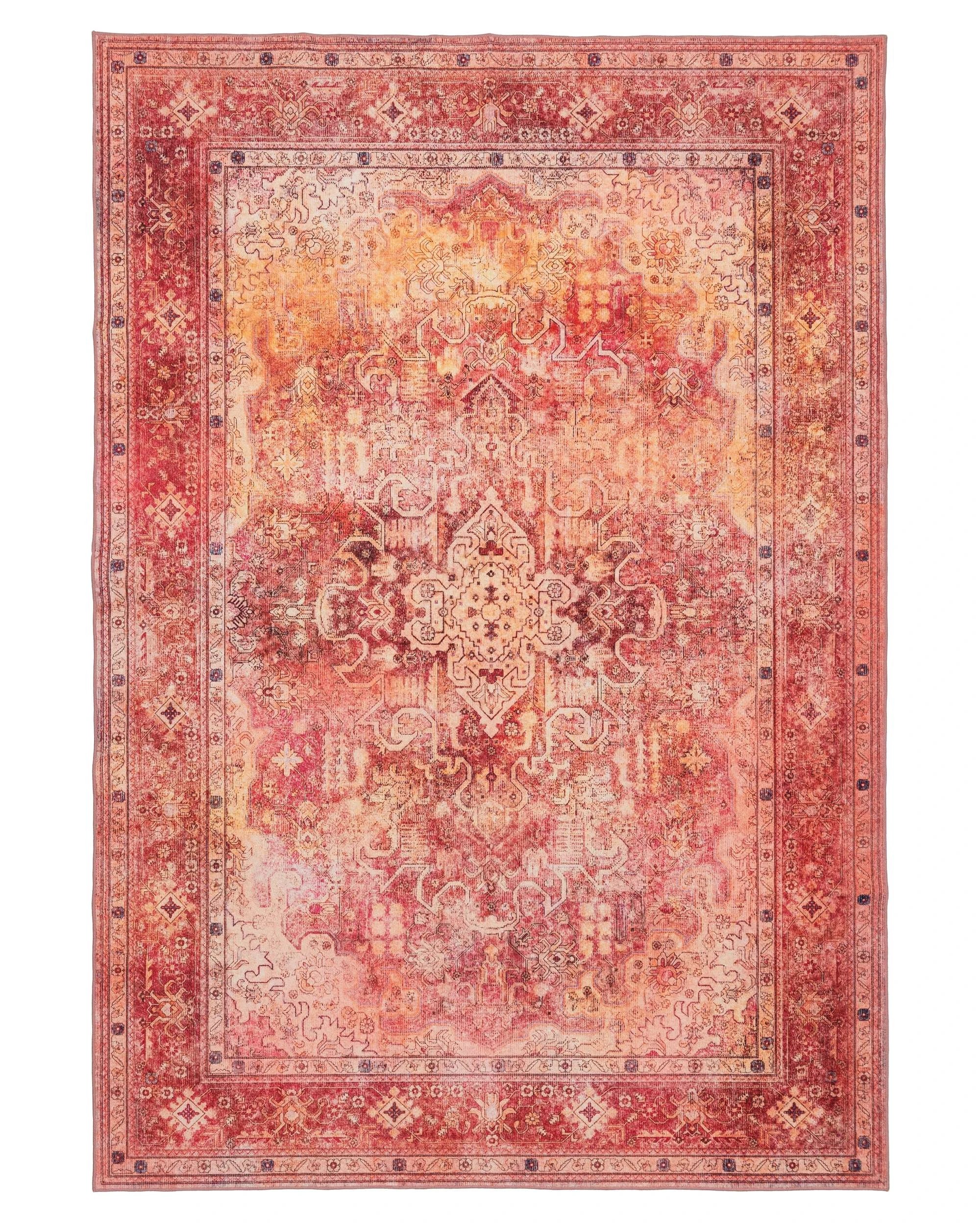 1 Loopsie Kahalu Washable Rug-330cm x 240cm - Red, 1 of 8