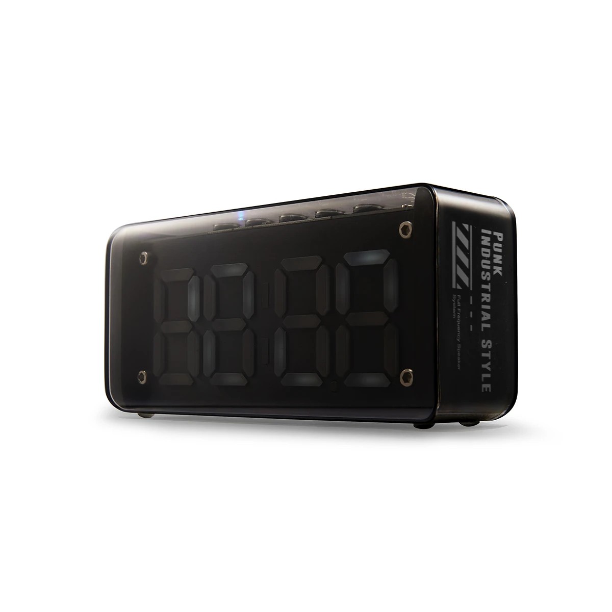 2 Clock Radio Bluetooth Speaker - Black, 2 of 10