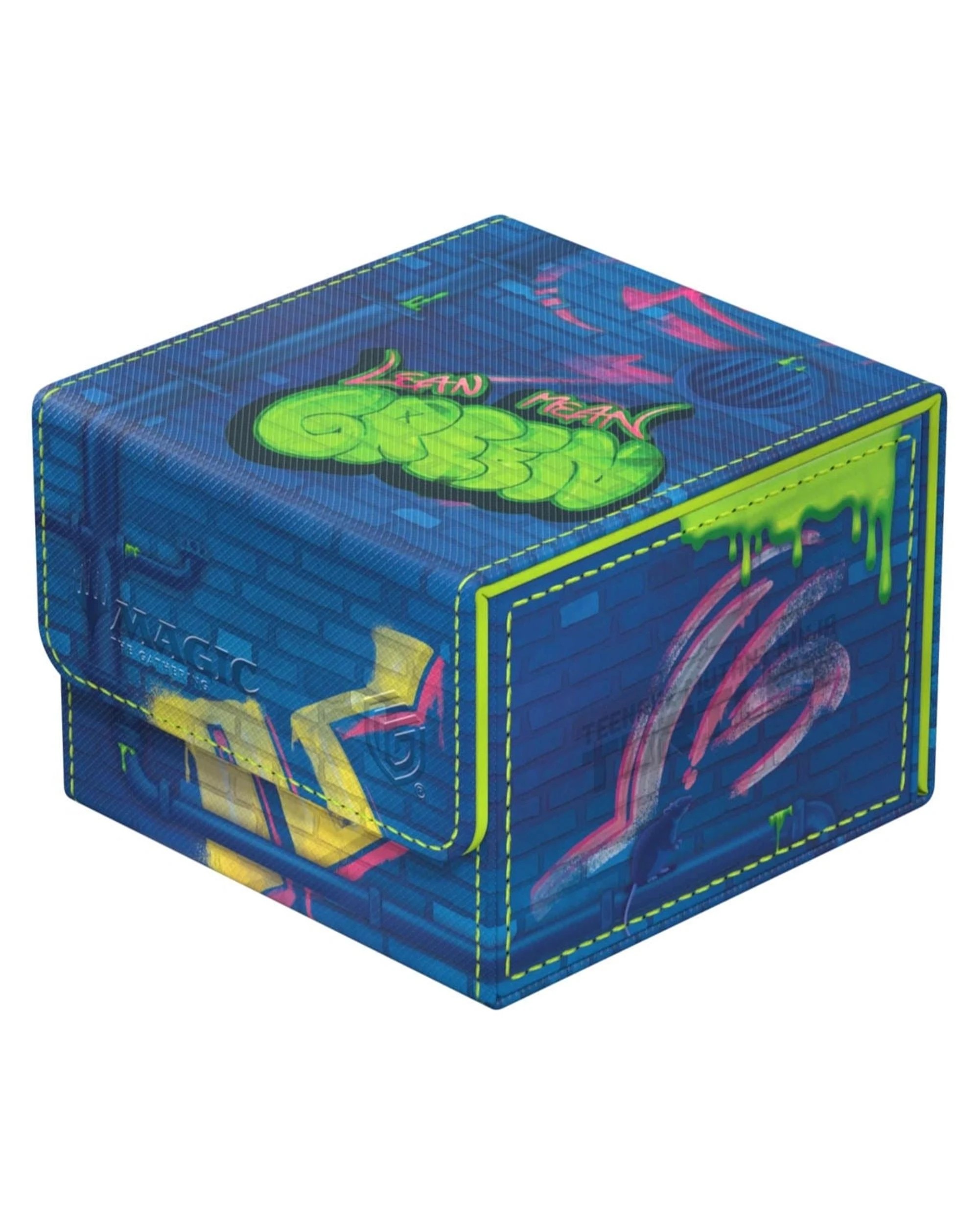 1 Ultimate Guard Magic The Gathering Teenage Mutant Ninja Turtles Sidewinder 133+ Xenoskin Sewer Walls Beck Box - Blue, 1 of 10