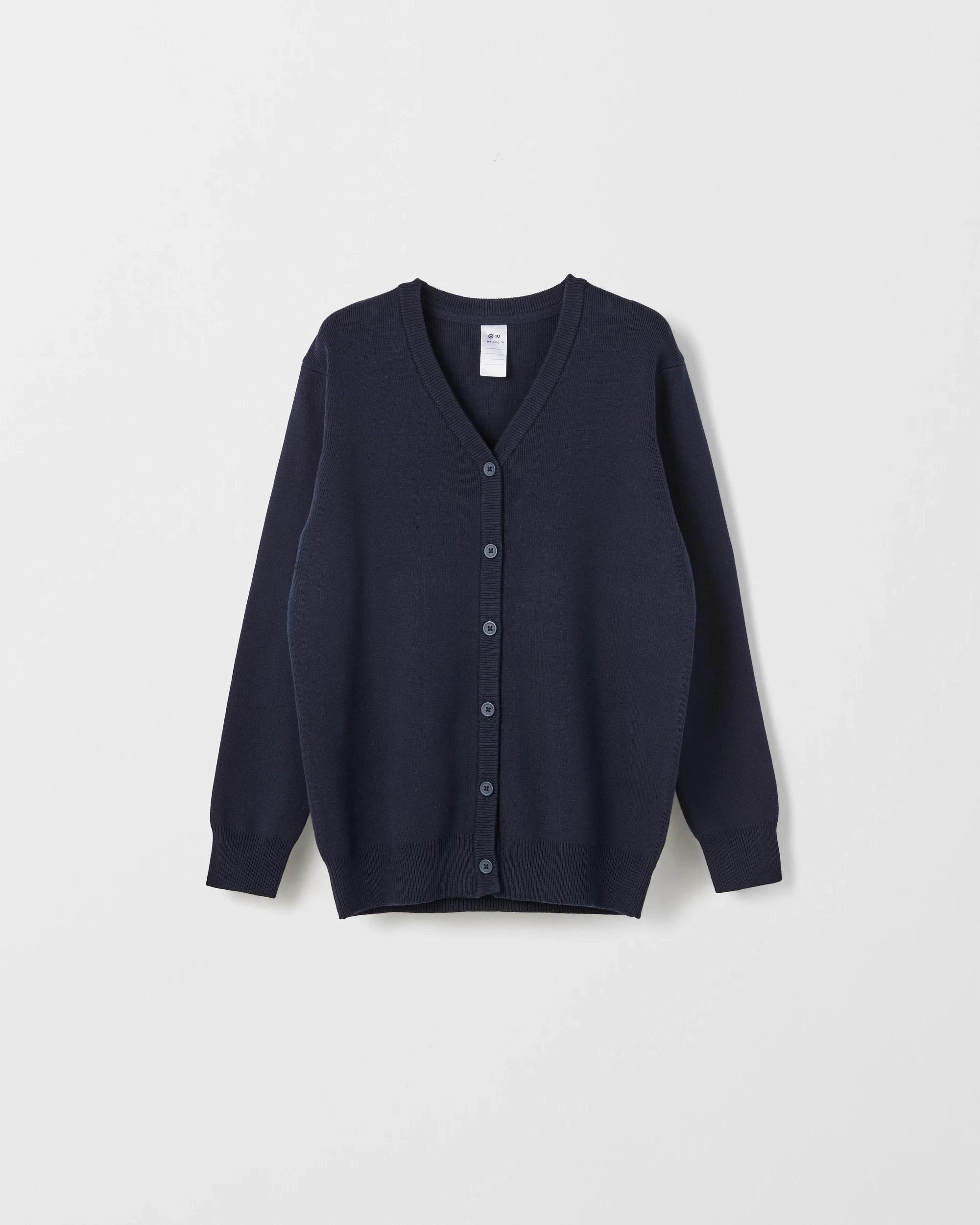 4 Target Knitted School Cardigan NAVY BLUE, 4 of 5