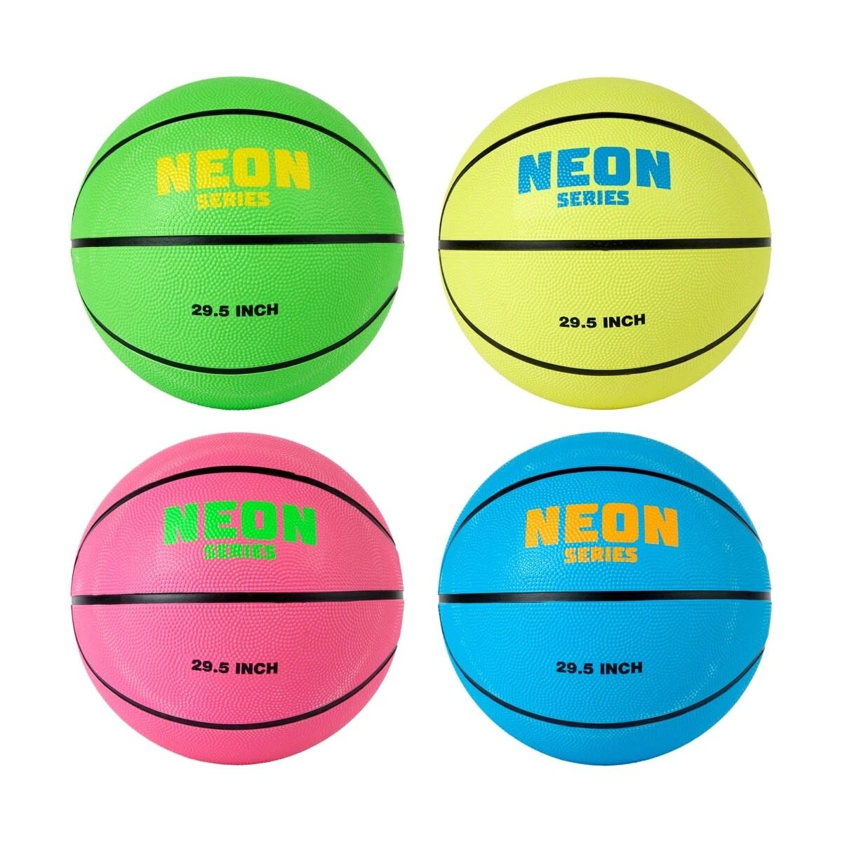 1 Neon Series Basketball - Size 7, Assorted, 1 of 5
