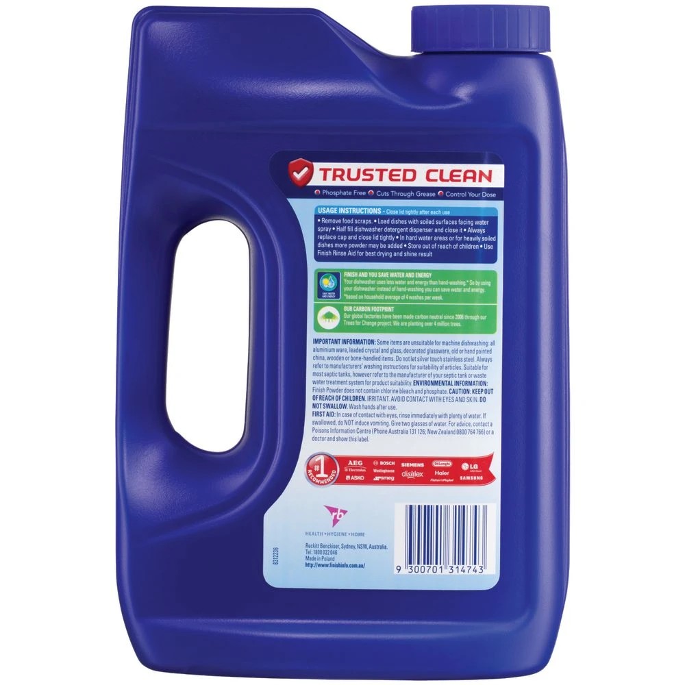 2 Finish Concentrate Dish Washing Powder 1kg, 2 of 2