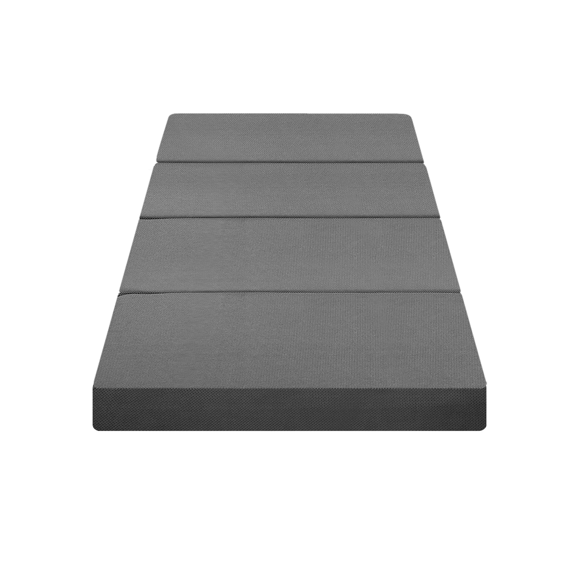 1 Bedra Bedding Foldable Mattress Bamboo 4 Fold Folding Mattresses Camping Floor Cushion - Multi, 1 of 6