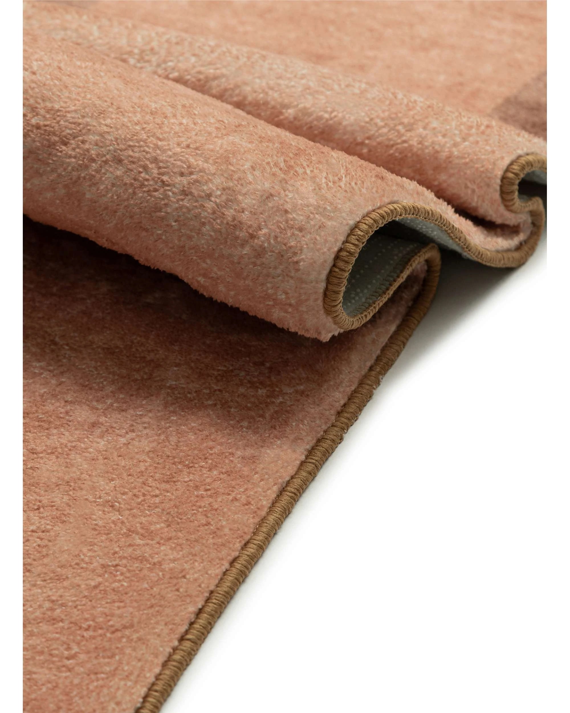 8 Loopsie Roxbury Printed Washable Rug - Brown, 8 of 8