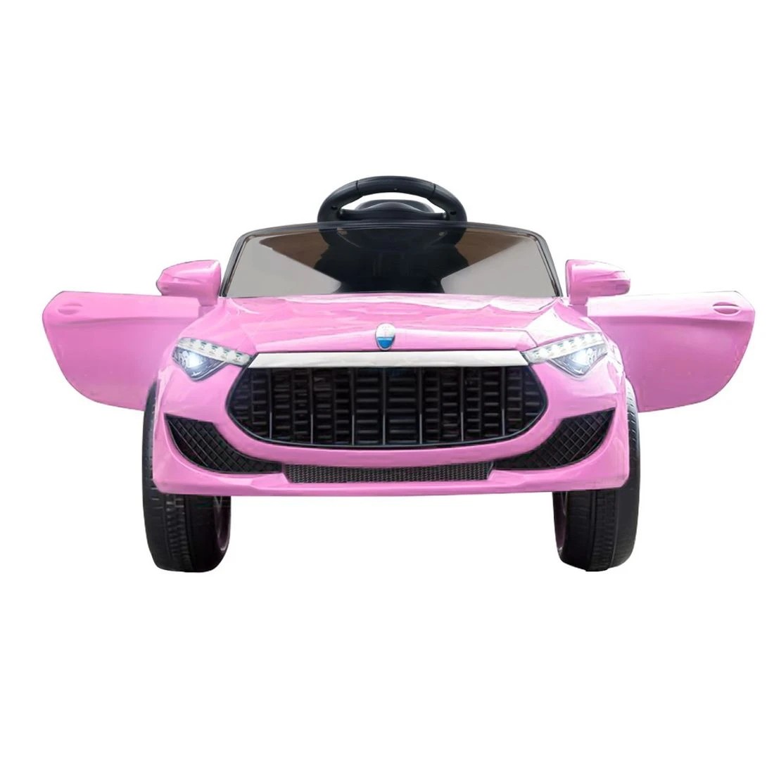 4 Rigo Kids Electric Ride On Car Toys Cars Headlight Music Remote Control 12V
 - pink, 4 of 8