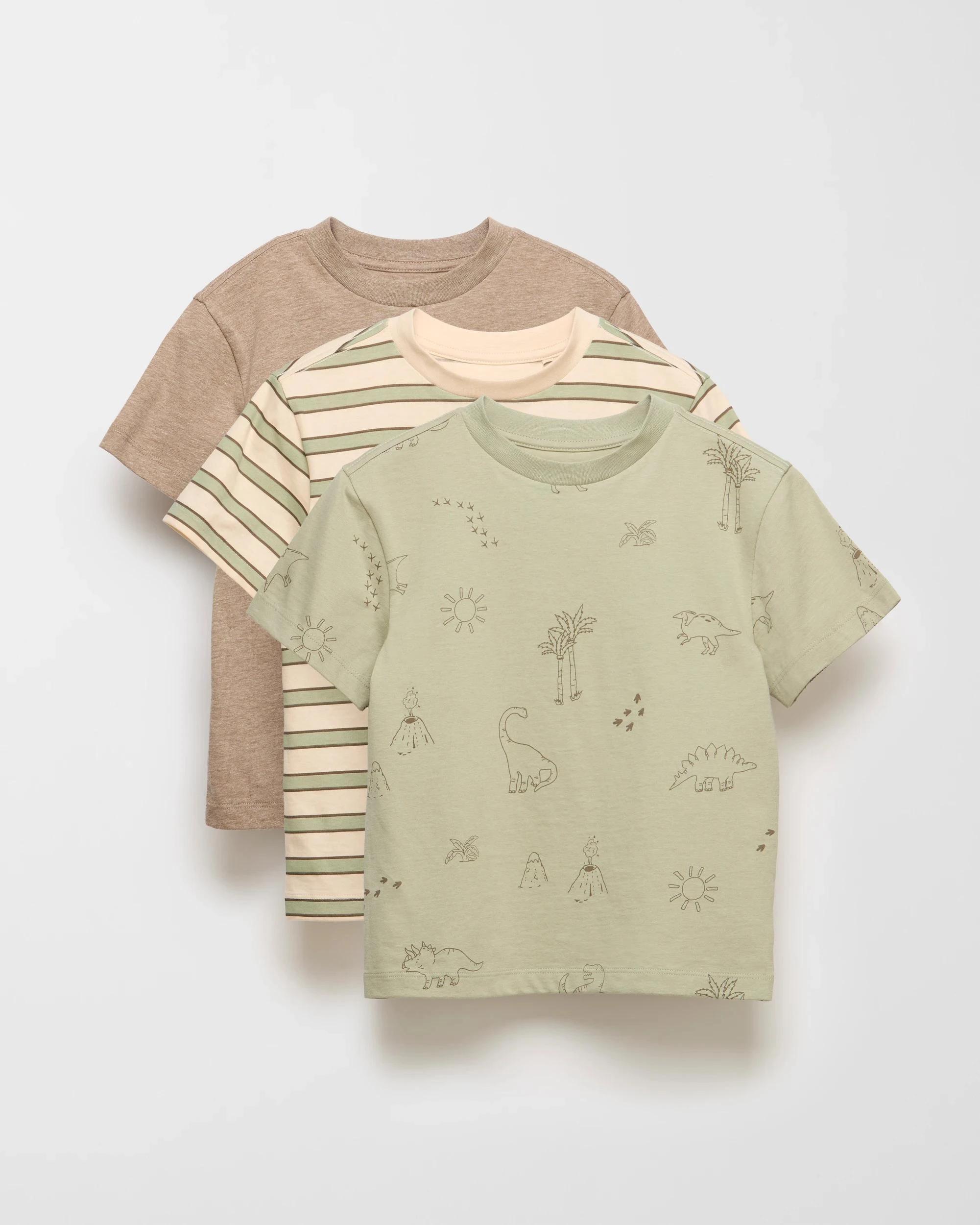 1 Target T-shirt 3 Pack KHAKI, 1 of 5