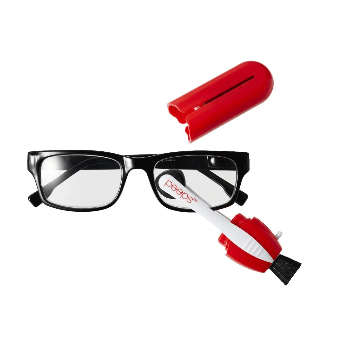 5 Peeps Spectacle and Sunglass Lens Cleaner Red, 5 of 5