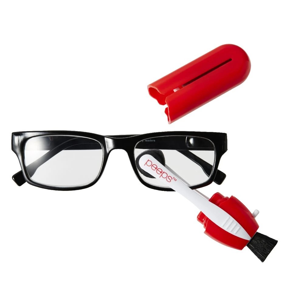 5 Peeps Spectacle and Sunglass Lens Cleaner Red, 5 of 5