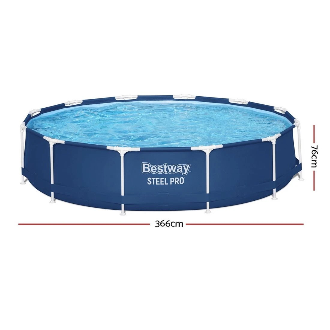 3 Bestway Swimming Pool 366x76cm w/ Filter Pump 6473L - Multi, 3 of 9