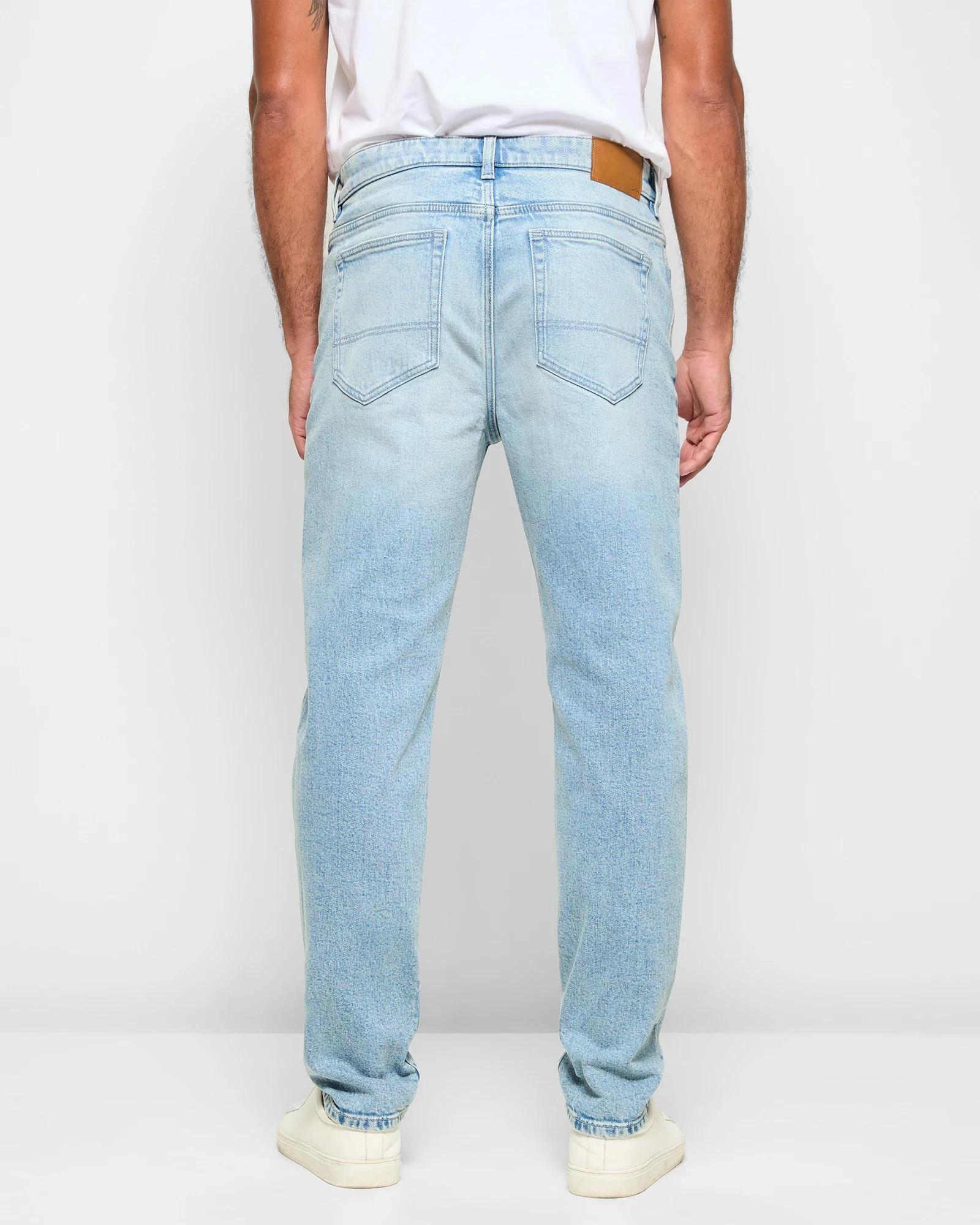 4 Target Denim Tapered Denim Jeans LIGHT INDIGO, 4 of 7