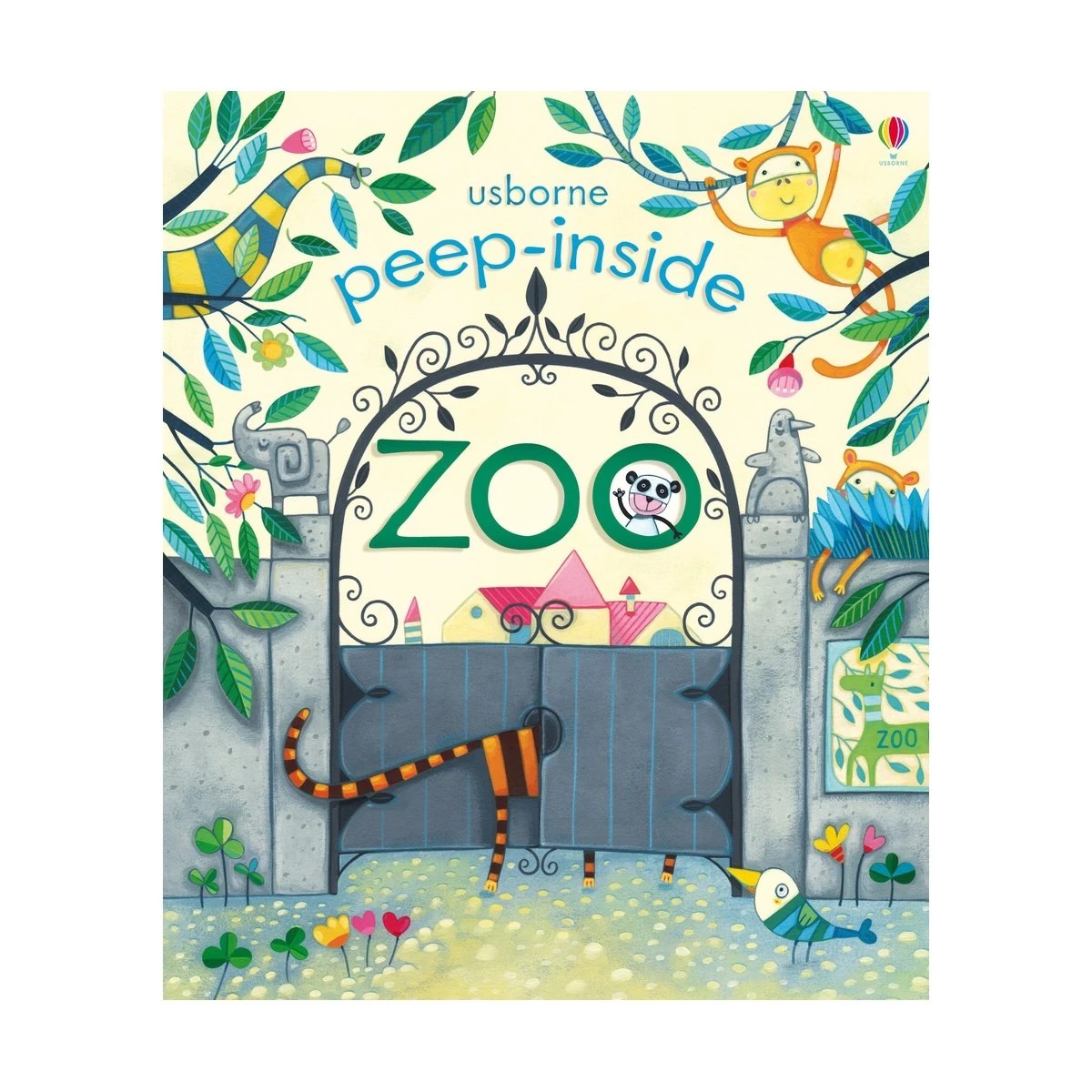 1 Usborne Peep-Inside Zoo - Book