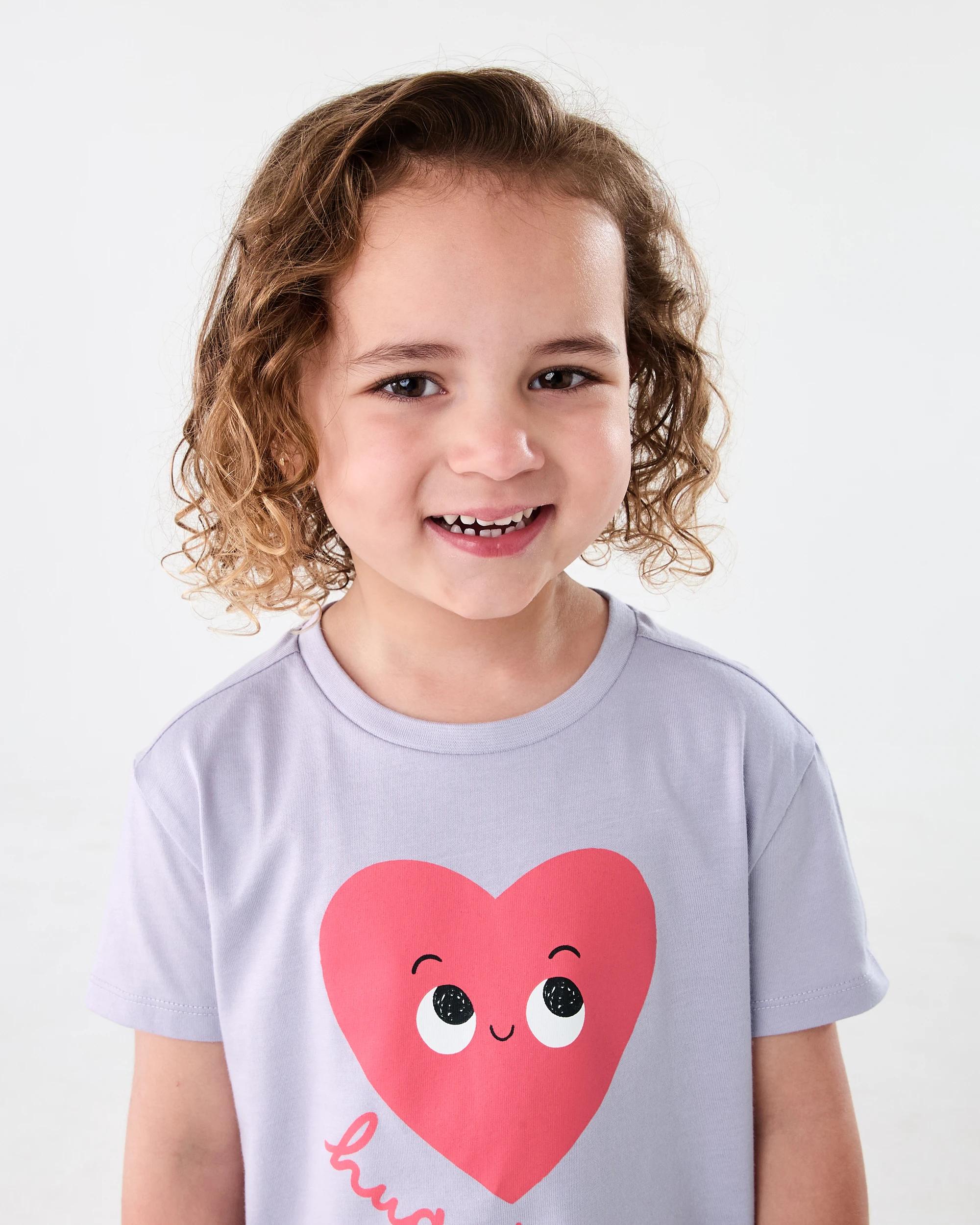 3 Printed T-shirt Pur Heart, 3 of 7