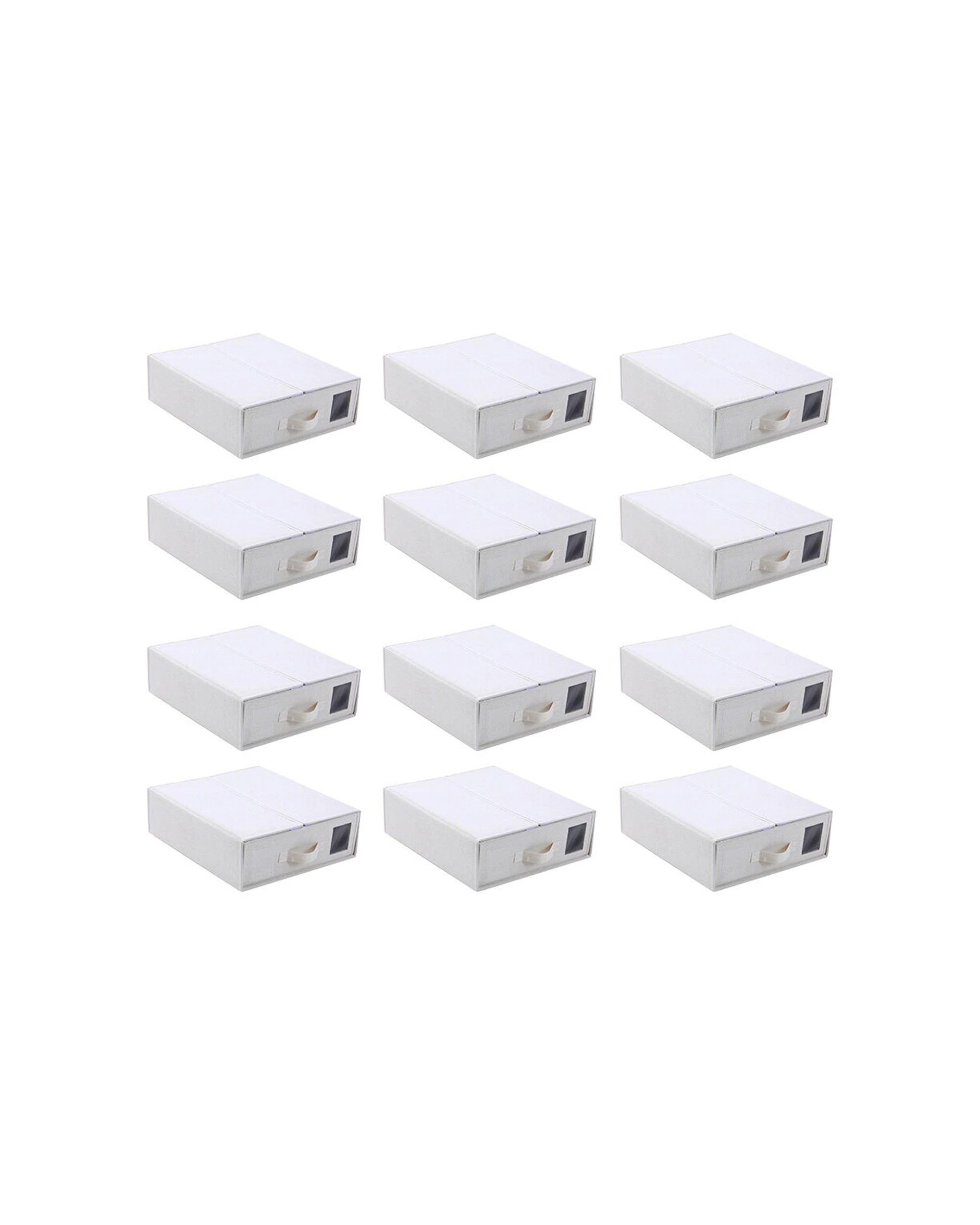 1 Boxsweden Kloset Linen Bed Sheets Box 12 Pack Foldable Storage 38x32x11cm
 - white, 1 of 9