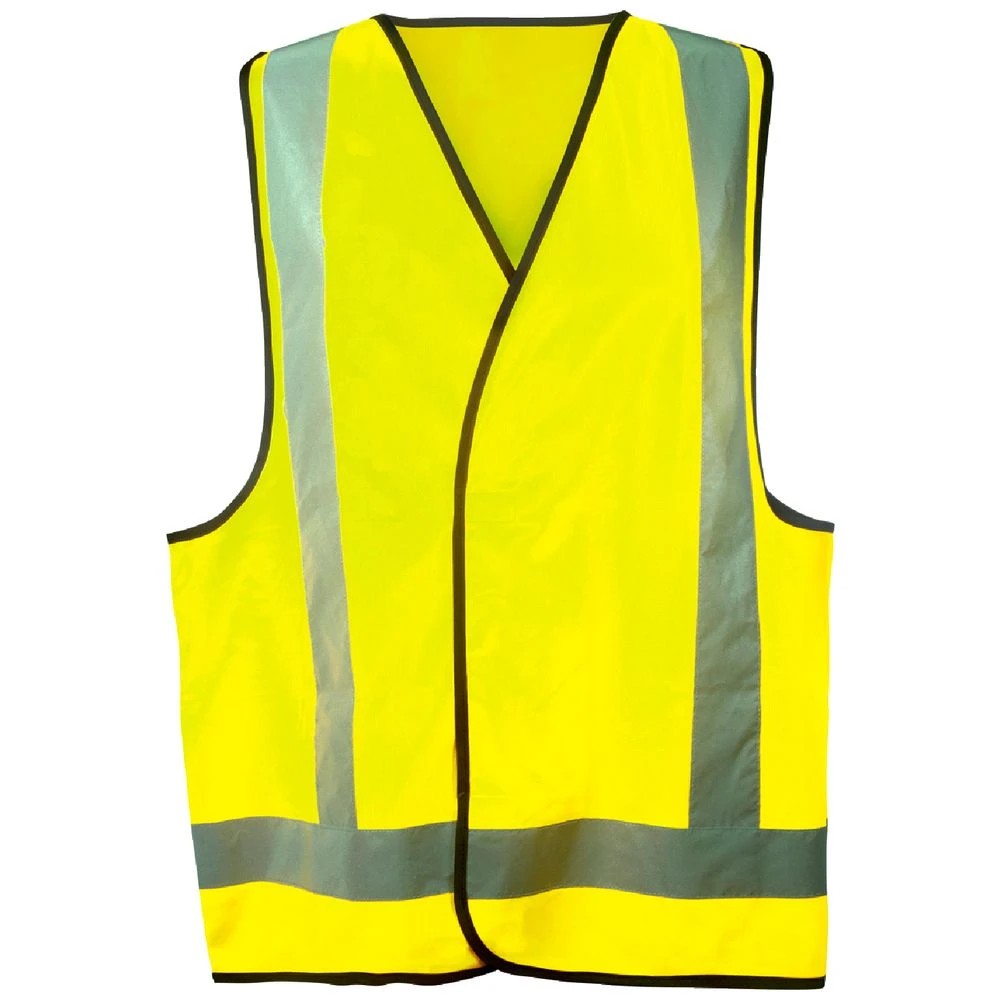 1 Trafalgar Hi-Vis Safety Vest Yellow L, 1 of 2