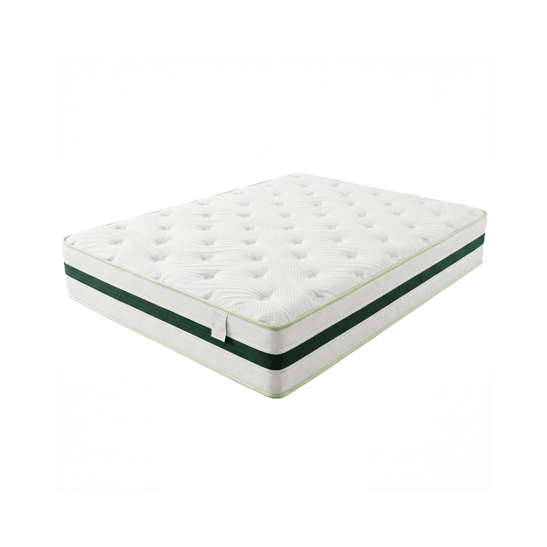1 Advwin 32CM Double Size Hybrid Mattress Medium Firm Feel Pocket Springs - White, 1 of 10
