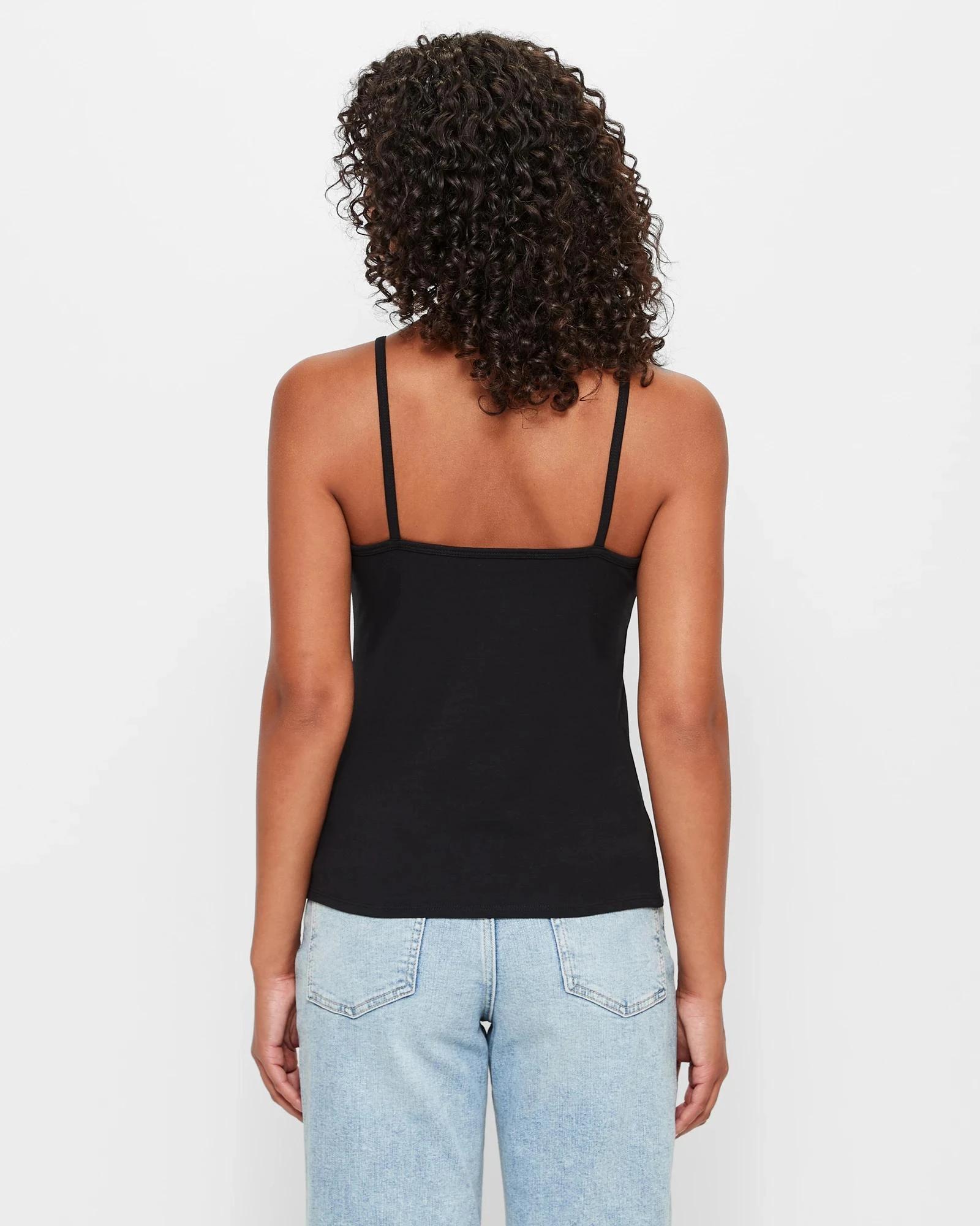 4 Target Australian Cotton Cami BLACK, 4 of 10