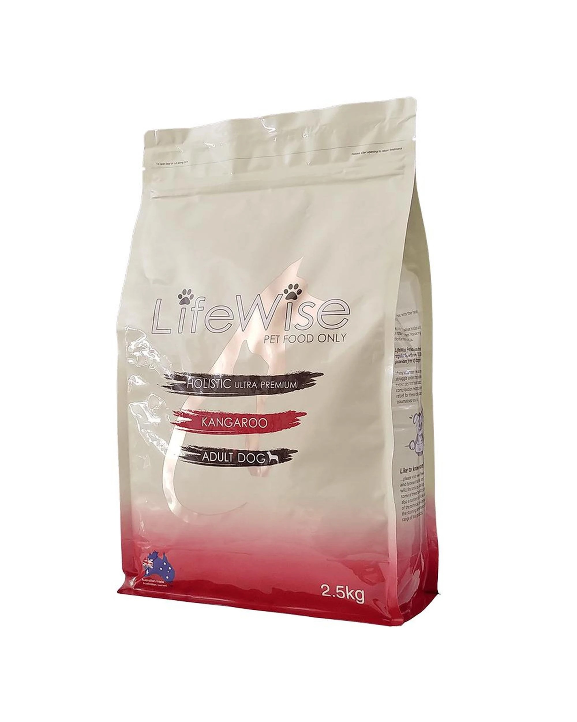 1 Lifewise Adult Dry Dog Food Wild Kangaroo w/ Lamb Rice & Vegetables 2.5kg, 1 of 2