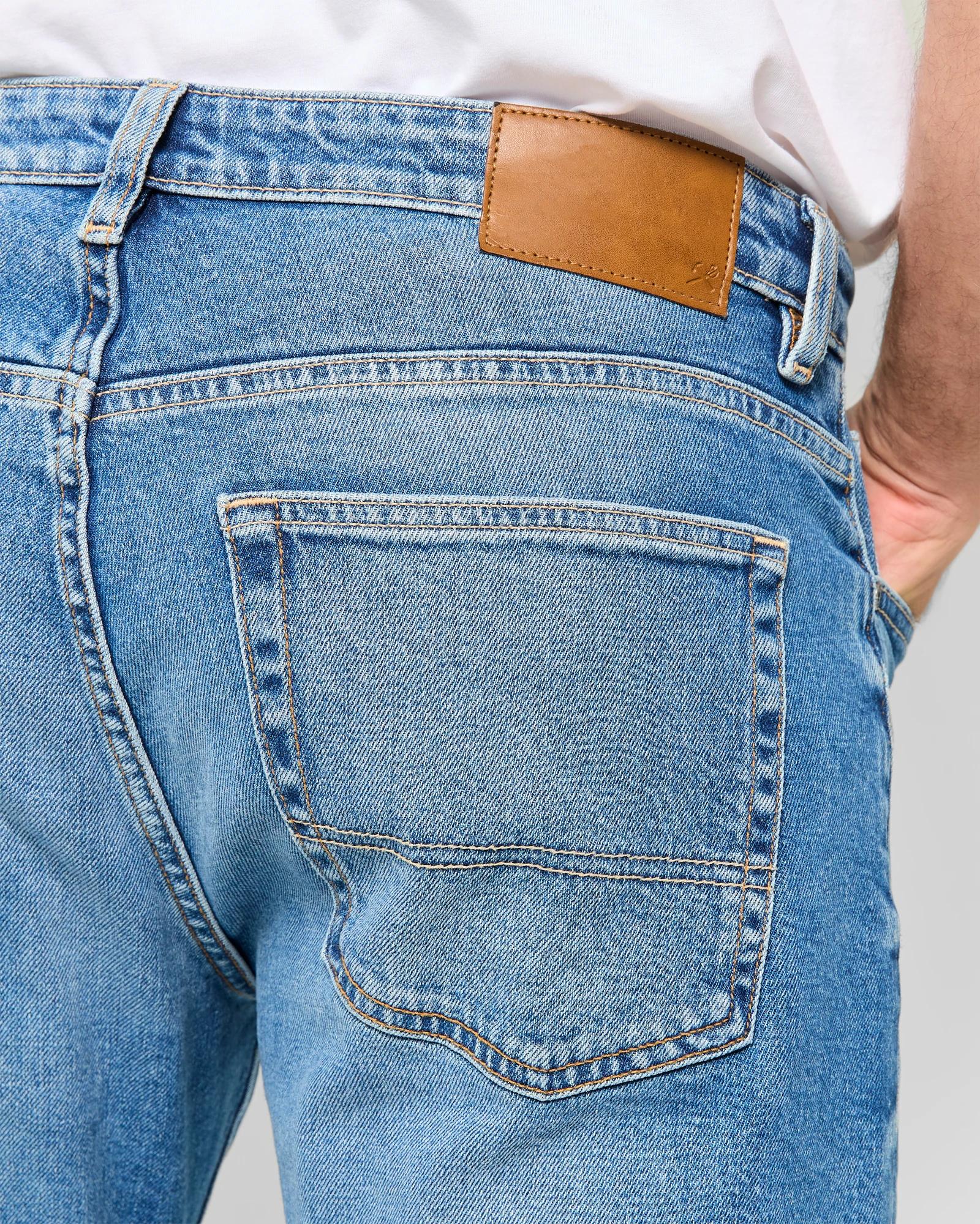 5 Target Straight Fit Denim Jeans BLUE FADE, 5 of 5