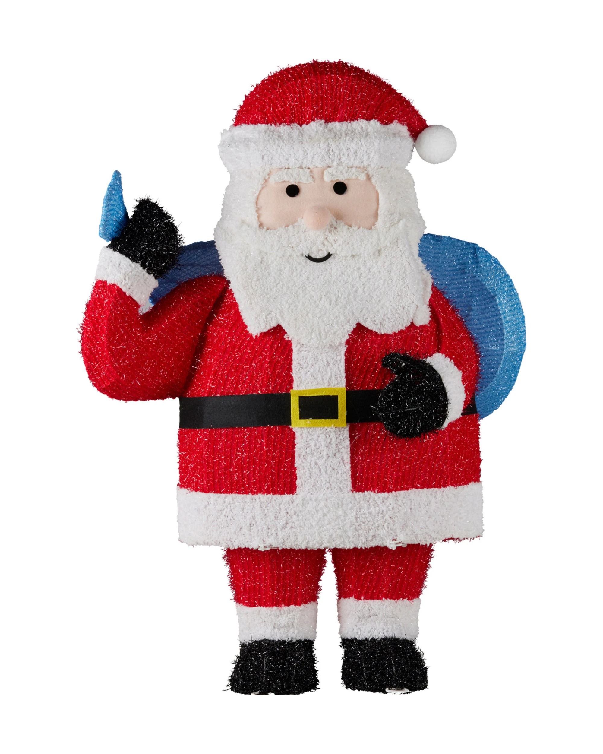 1 Christabelle 81cm Christmas Santa Display With Lights, 1 of 7