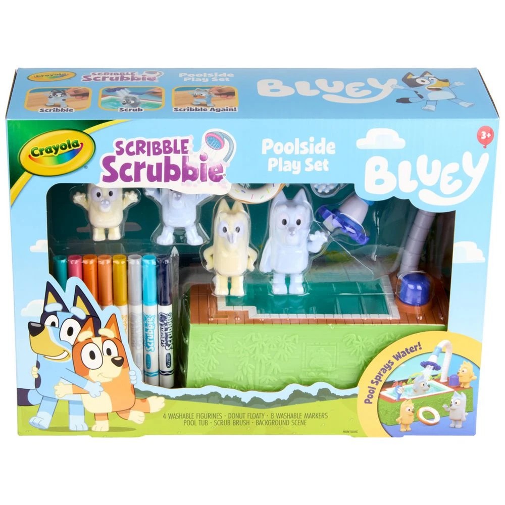 6 Crayola Scribble Scrubbie Bluey Set, 6 of 7