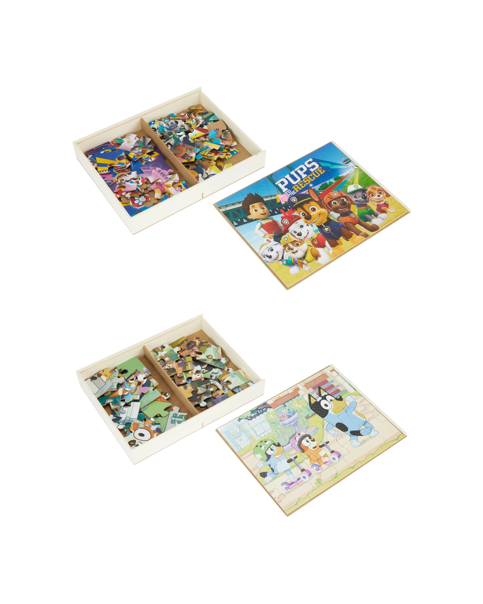 2 5 Pack Wood Puzzles - Assorted, 2 of 4