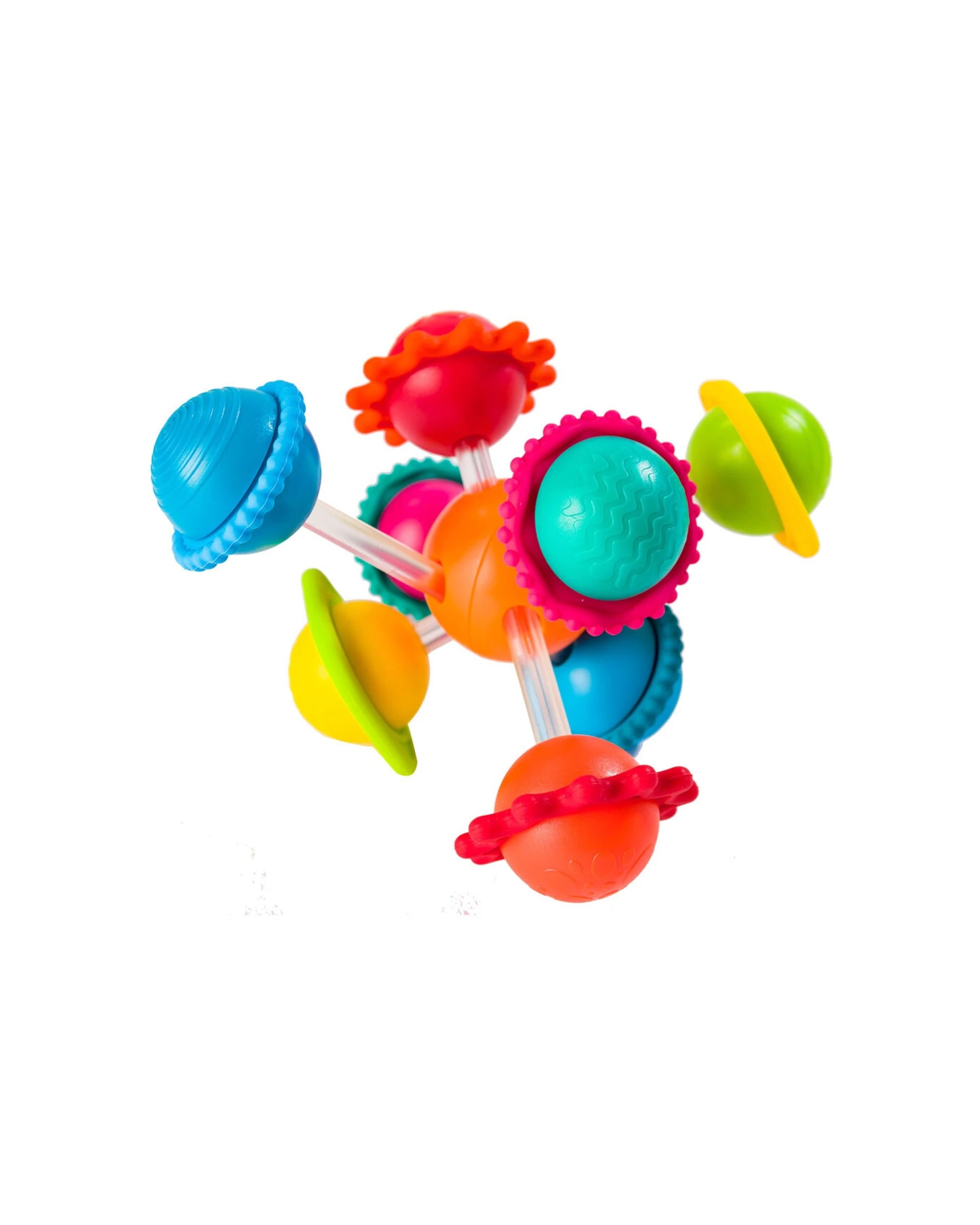 1 Fat Brain Toy Co. Wimzle Ball Sensory Toy Textured Spheres For Babies - Multi, 1 of 7
