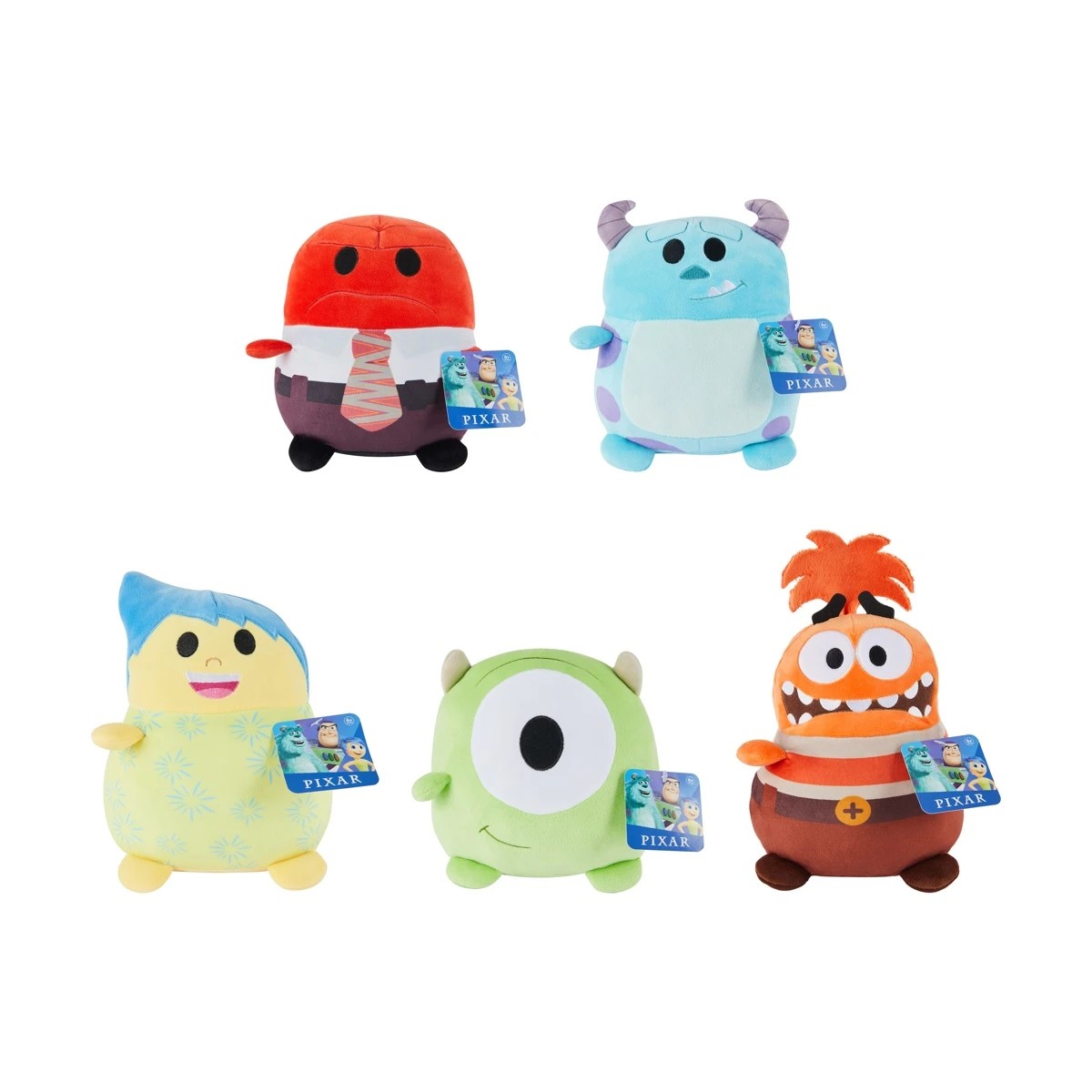 3 Disney Pixar Cushy Plush Toy - Assorted, 3 of 3