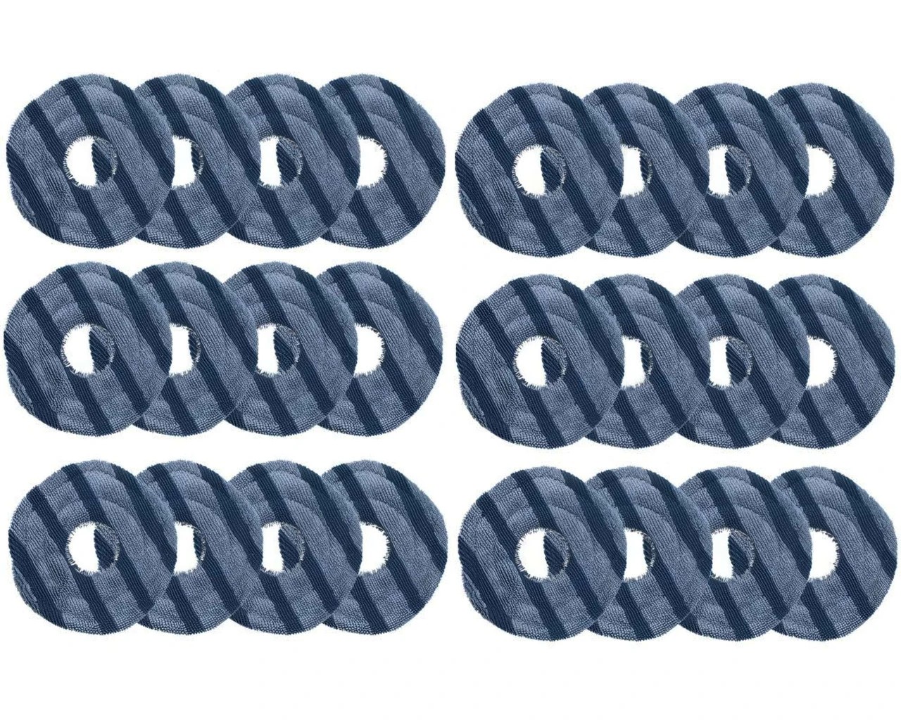 1 Hygieia 24pk Mopping Pads For Eufy X9 Pro & X10 Pro Omni Robot Vacuum Cleaners - Blue, 1 of 1