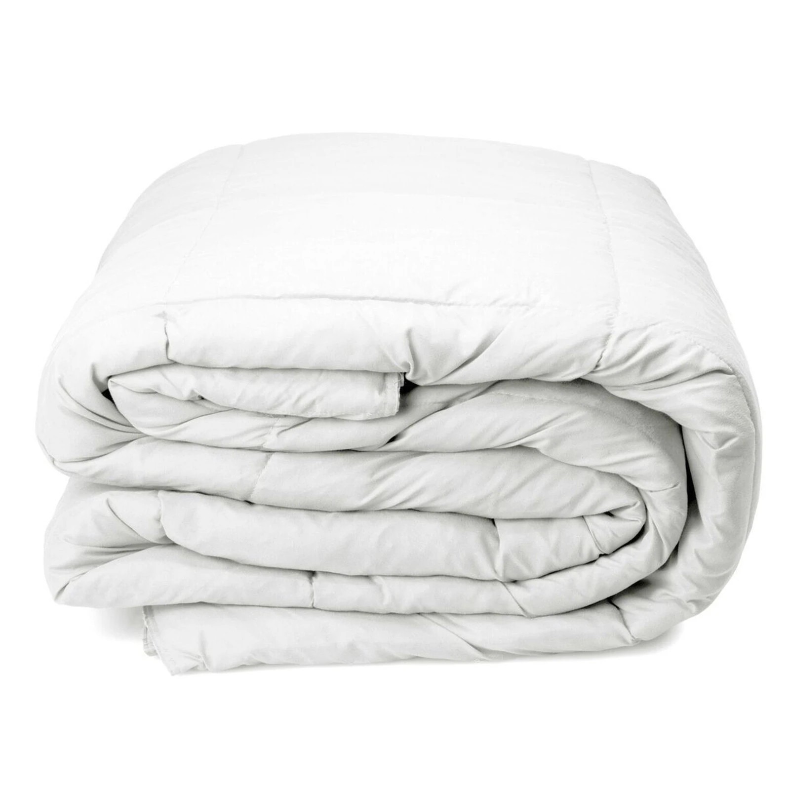 1 Royal Comfort 350GSM Luxury Soft Bamboo All-Seasons Quilt Duvet - Super King Bed - White, 1 of 6