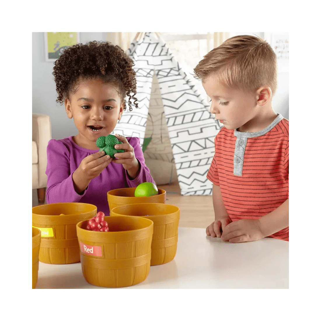 3 Learning Resources Farmers Market Sorting Set, 3 of 3