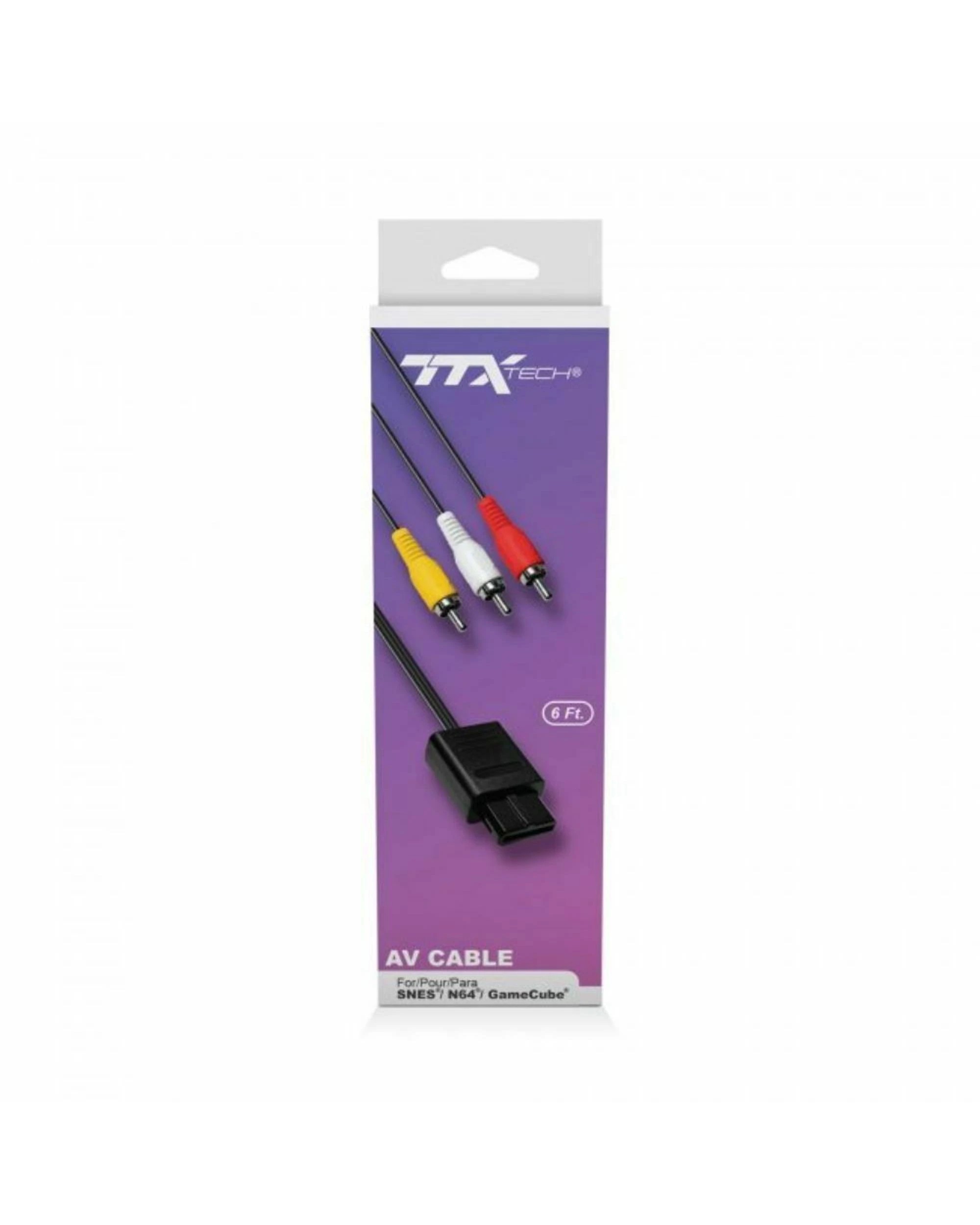 1 TTX AV Cable for Nintendo SNES, N64 and Gamecube, 1 of 1