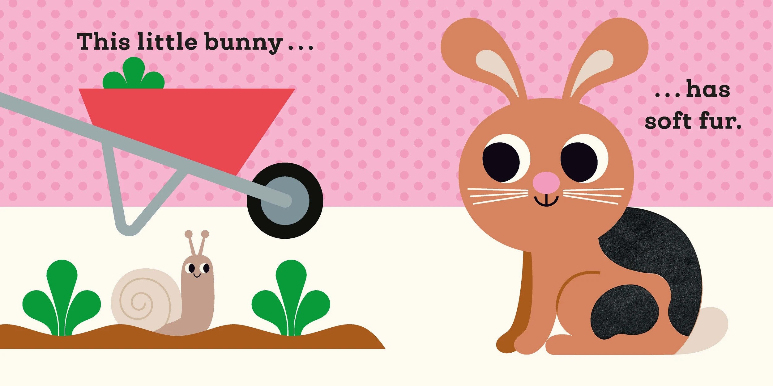 3 This Little Bunny by Ingela P Arrhenius - A Touch and Feel Book, 3 of 5