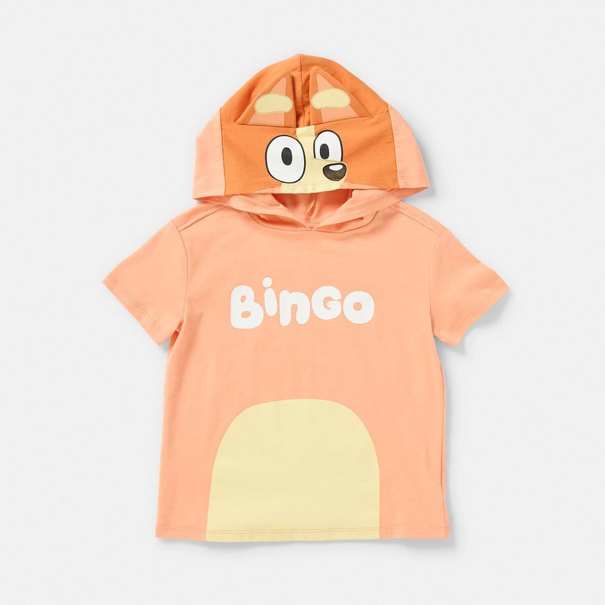 9 Bluey License Character Hooded T-shirt Bluey, 9 of 10