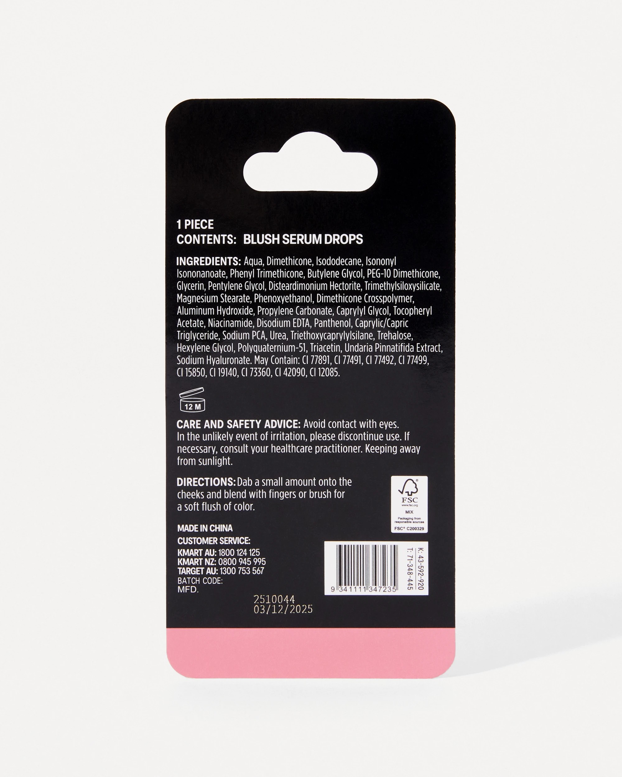 6 OXX Cosmetics Blush Serum Drops - Blushing, 6 of 6