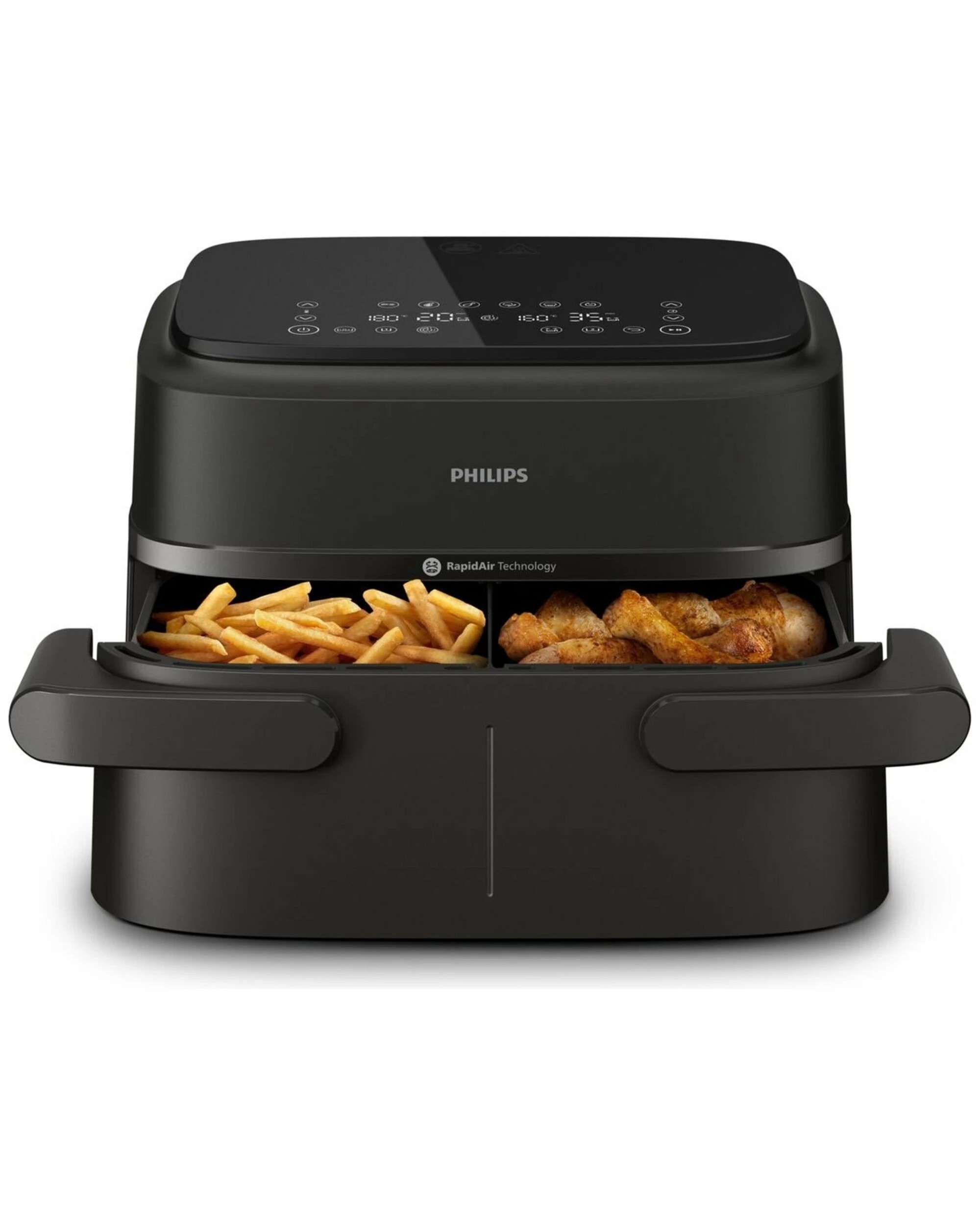 2 Philips 1000 Series 7.1L Dual Basket Airfryer XL, 2 of 5