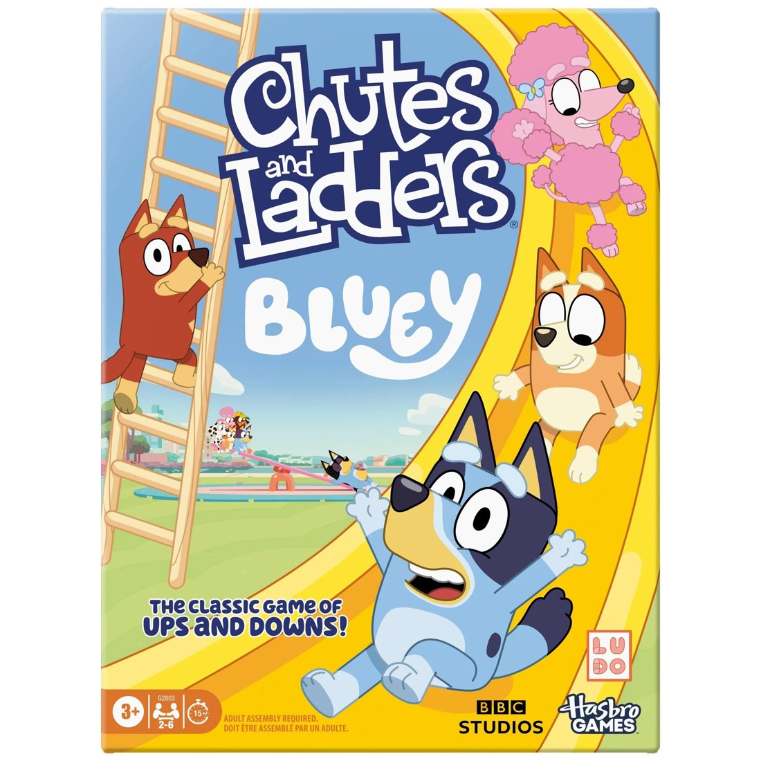 1 Bluey Chutes and Ladders - Multi, 1 of 4