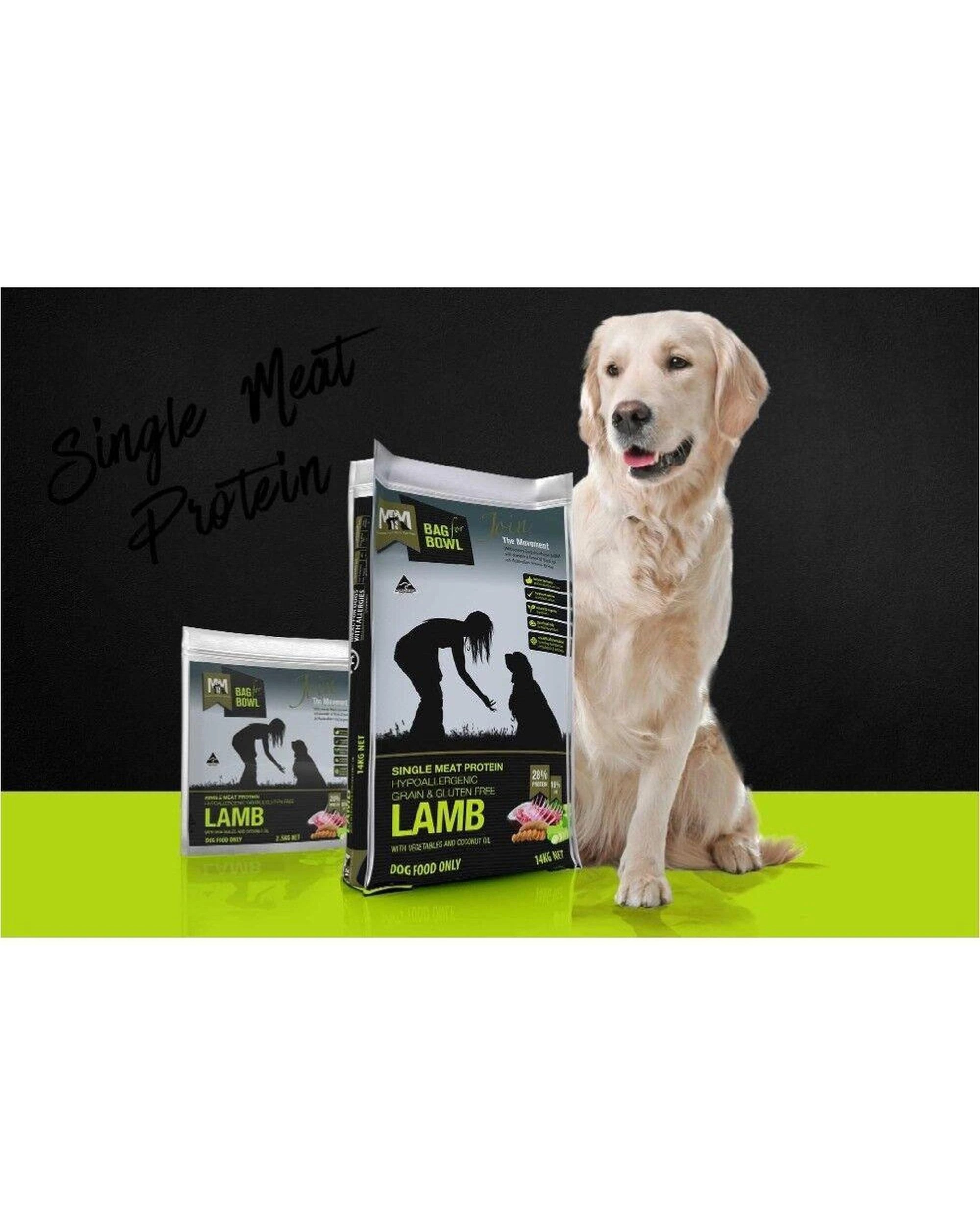 3 MFM Adult Single Meat Protein Dry Dog Food Lamb w/ Vegetables 14kg, 3 of 6