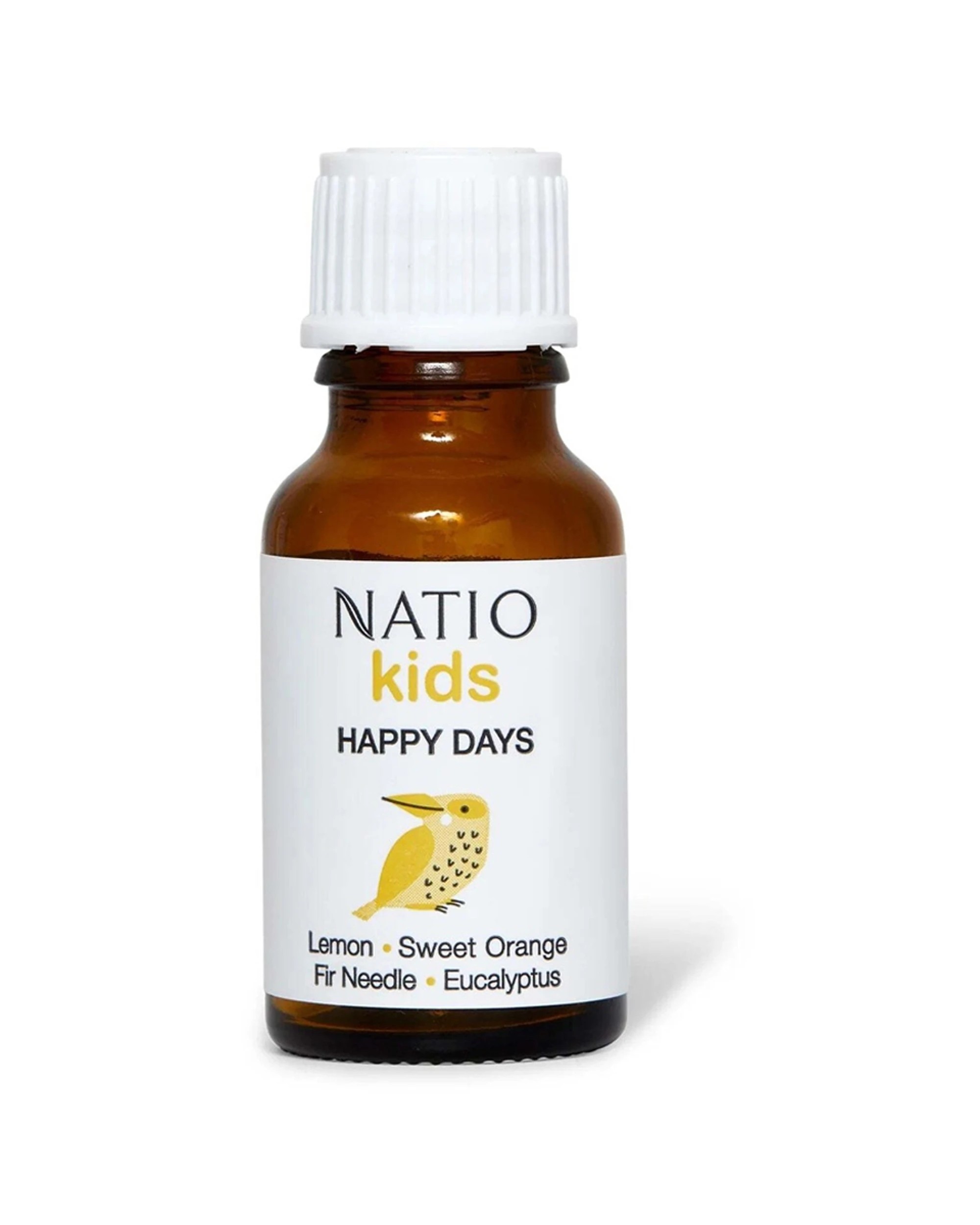 1 Natio Kids Happy Days Uplifting Pure Essential Oil Blend 15ml - Brown, 1 of 1