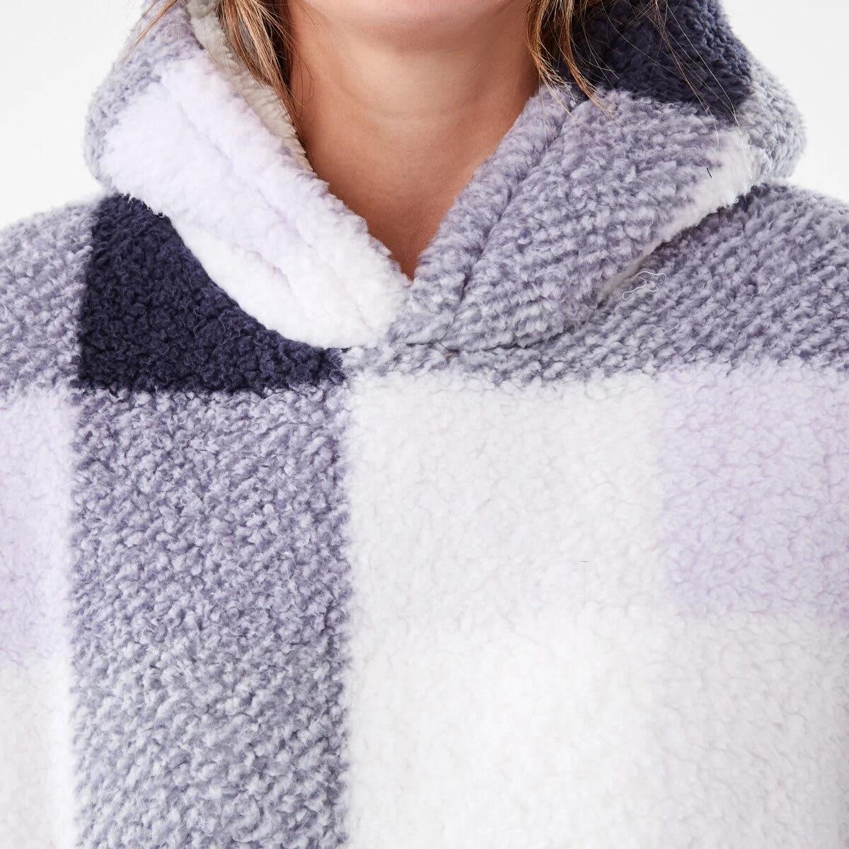 5 Pull Over Gown Blk Chk L, 5 of 7