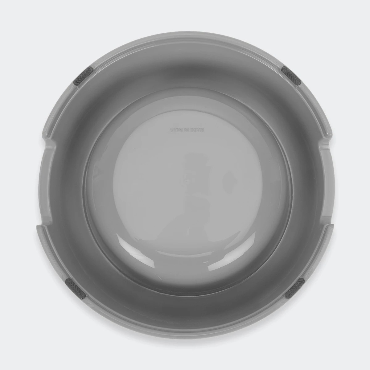 6 Dog Bowl Plastic - Grey, 6 of 6