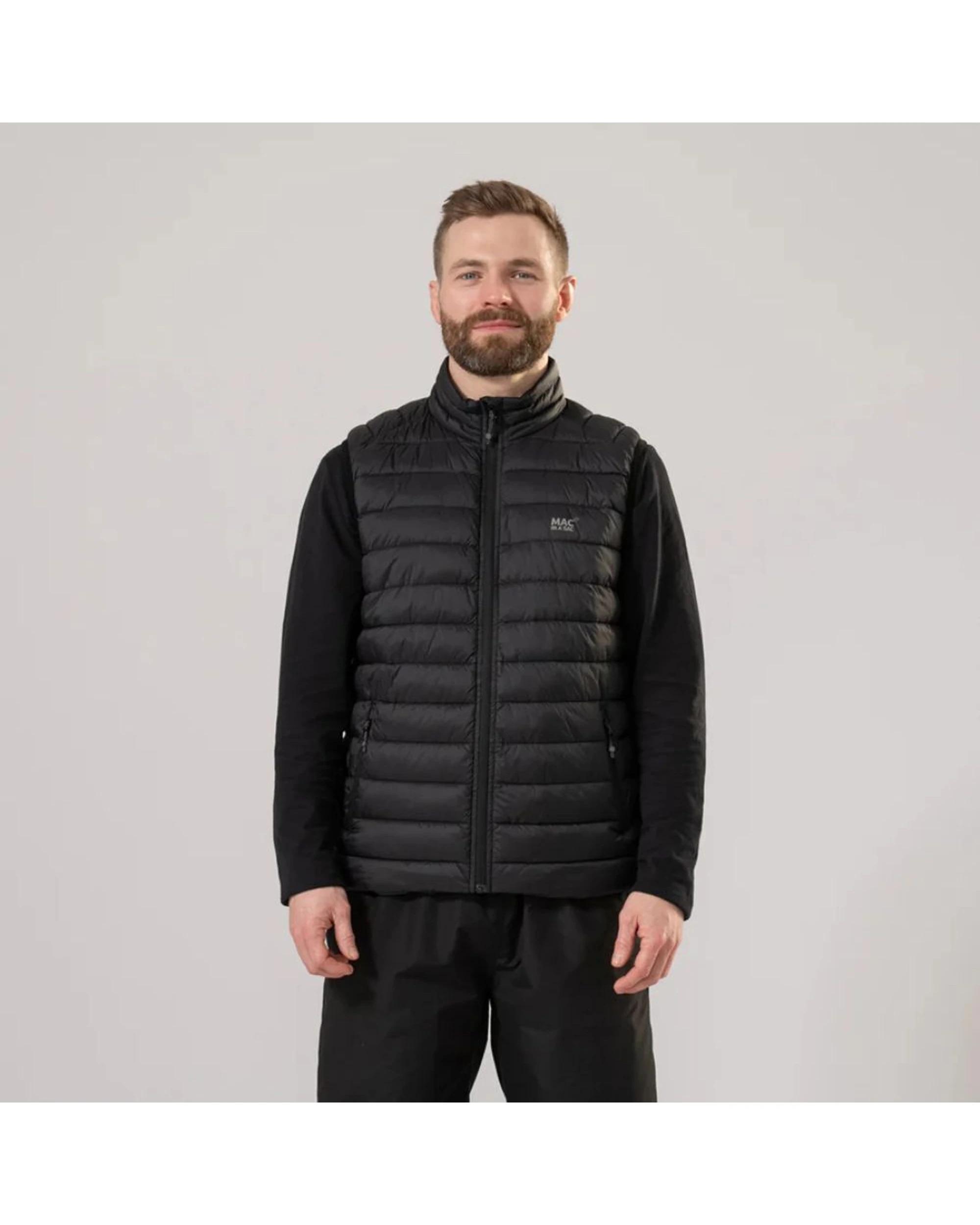 5 Mac In A Sac Synergy Packable Men's Thermolite Vest BLACK, 5 of 6