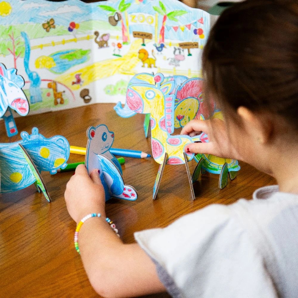 8 Micador early stART Colour and Play Zoo Edition, 8 of 9